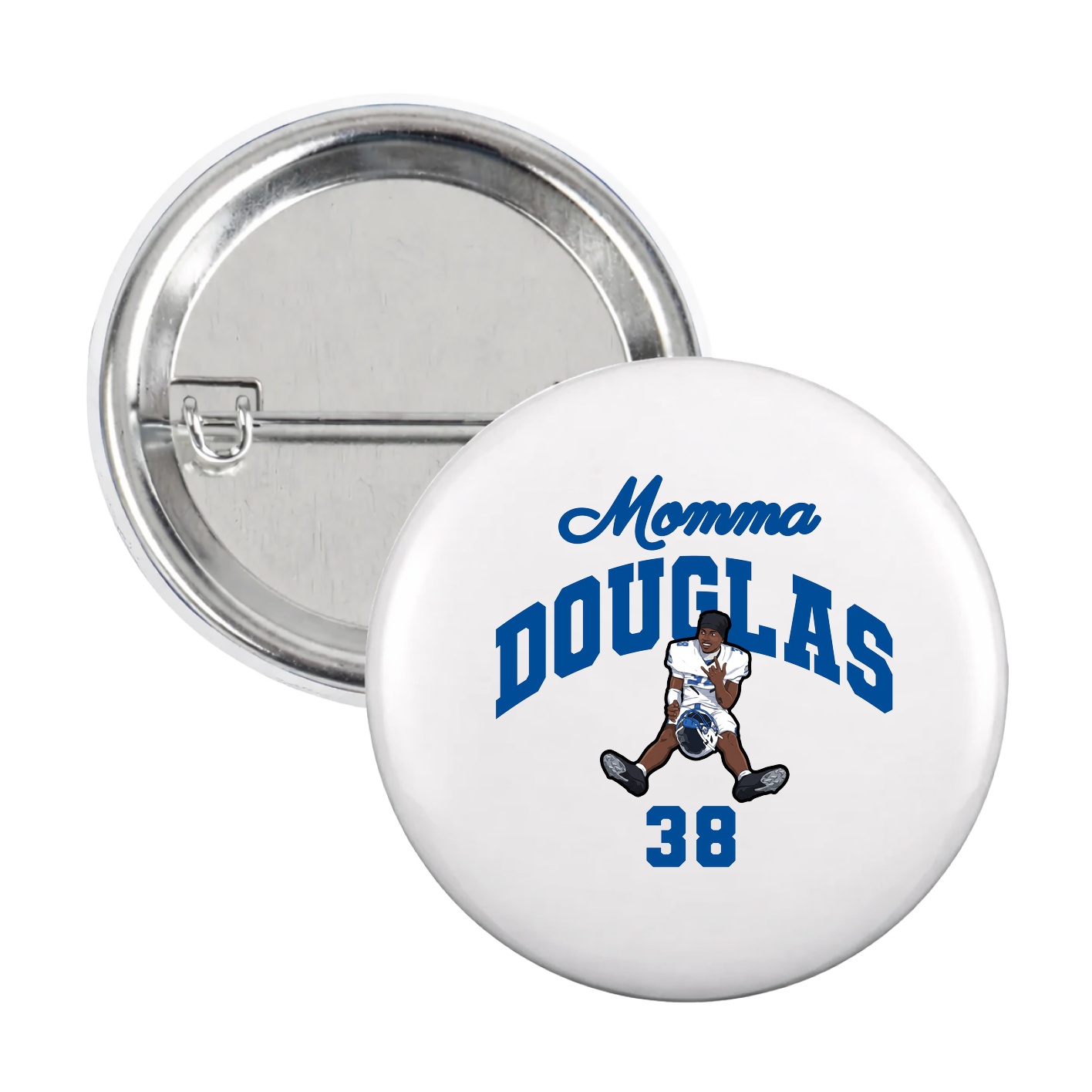 Game Day Button — Mothers Day Arch in White