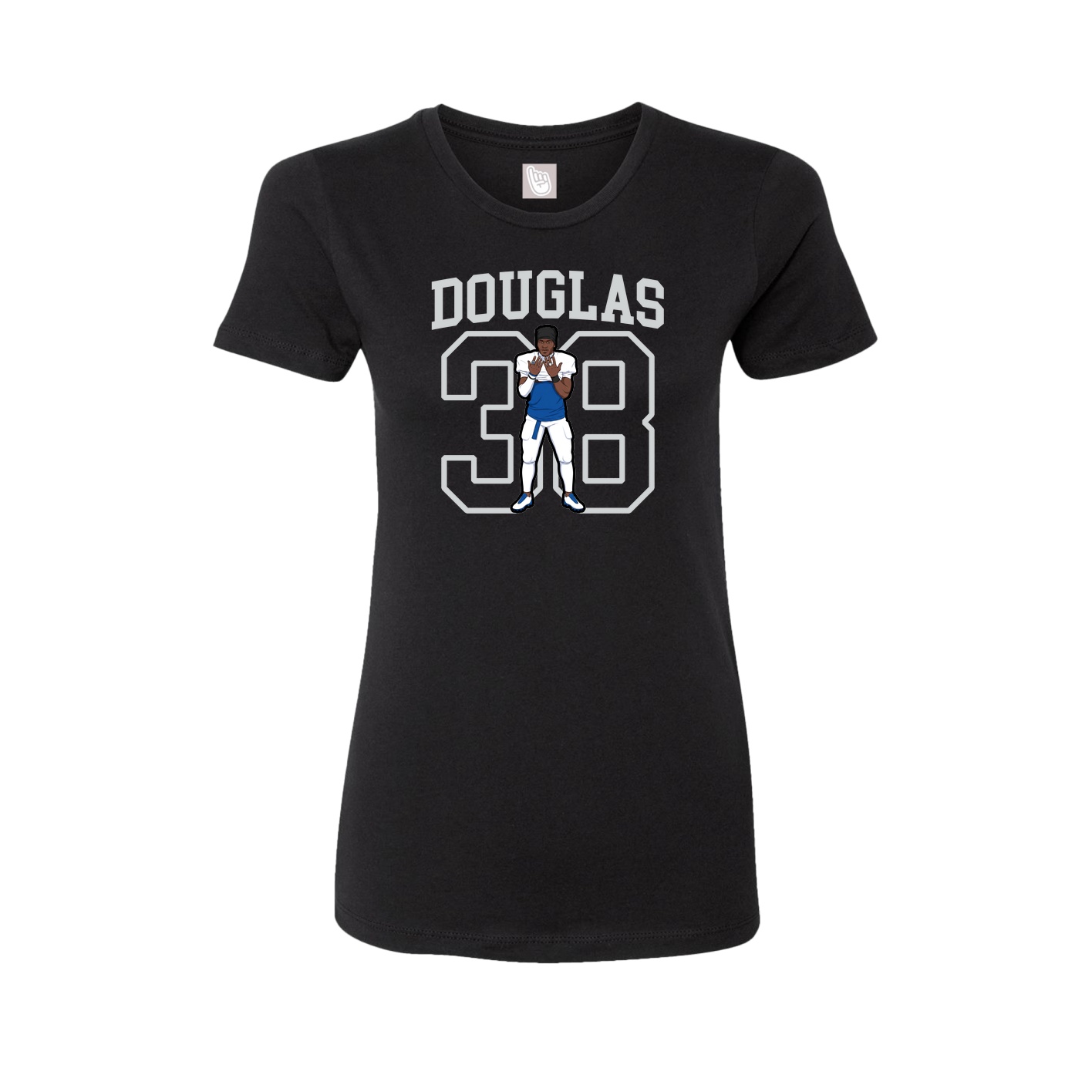 Fitted Women's Tee — Shirsey in Black