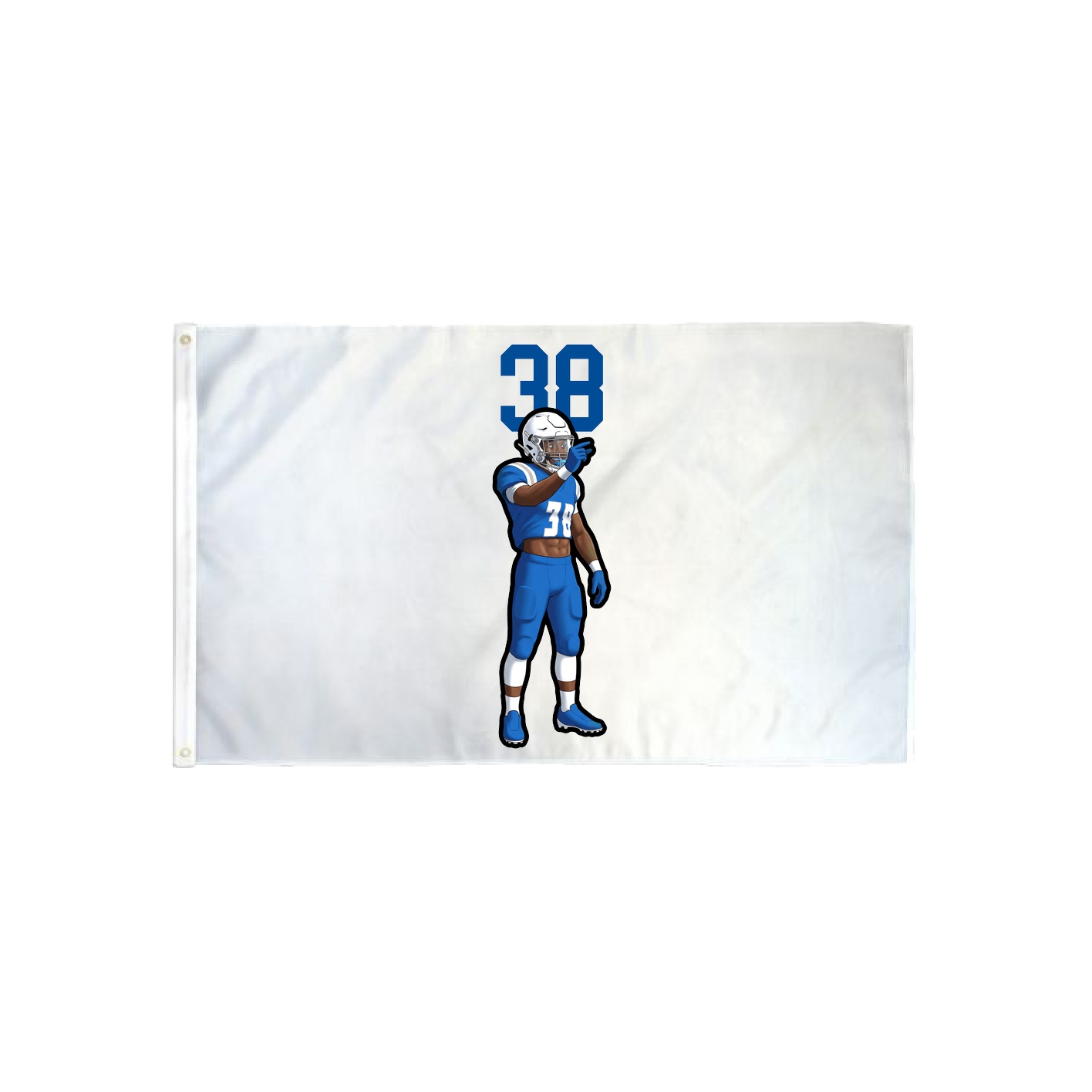 3x5 Flag — Number Top in Classic