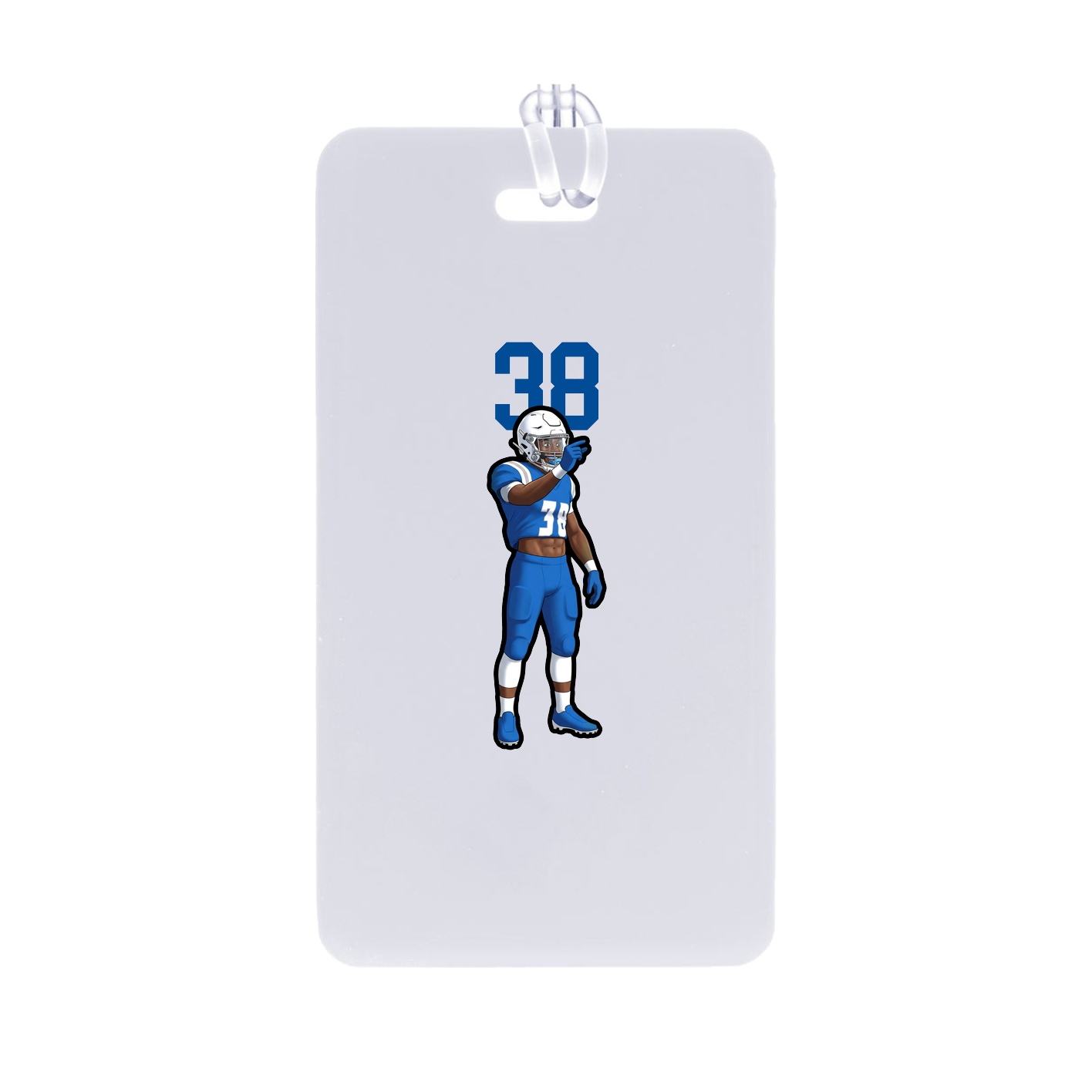 Bag Tag — Number Top in Classic