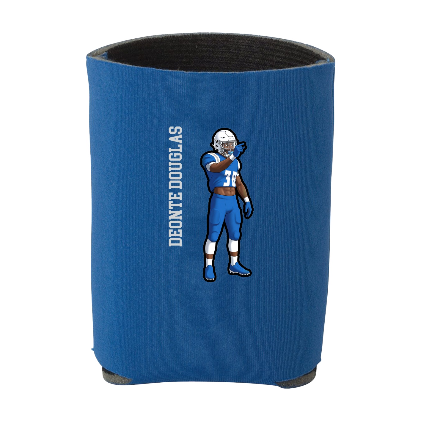 Can Holder — Name Vertical in Royal