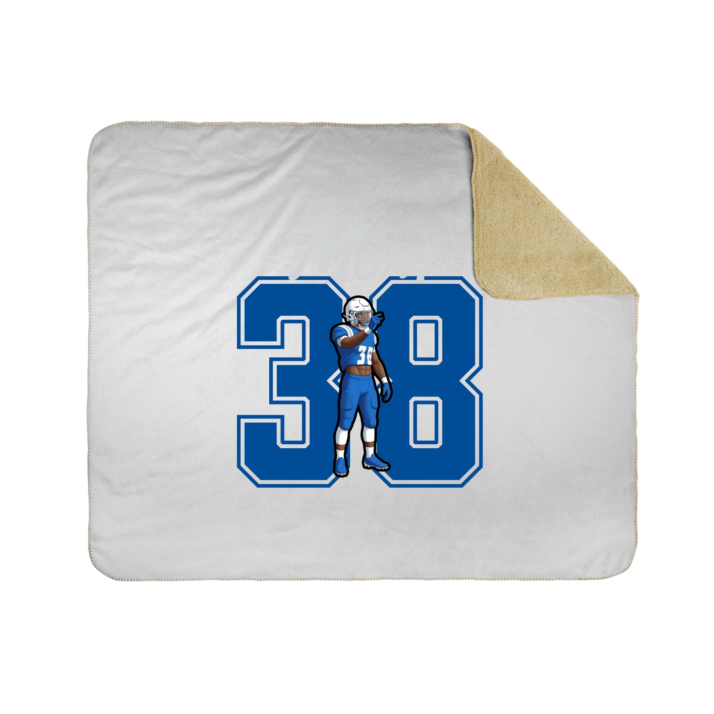 Throw Blanket — Mothers Day Shirsey in White