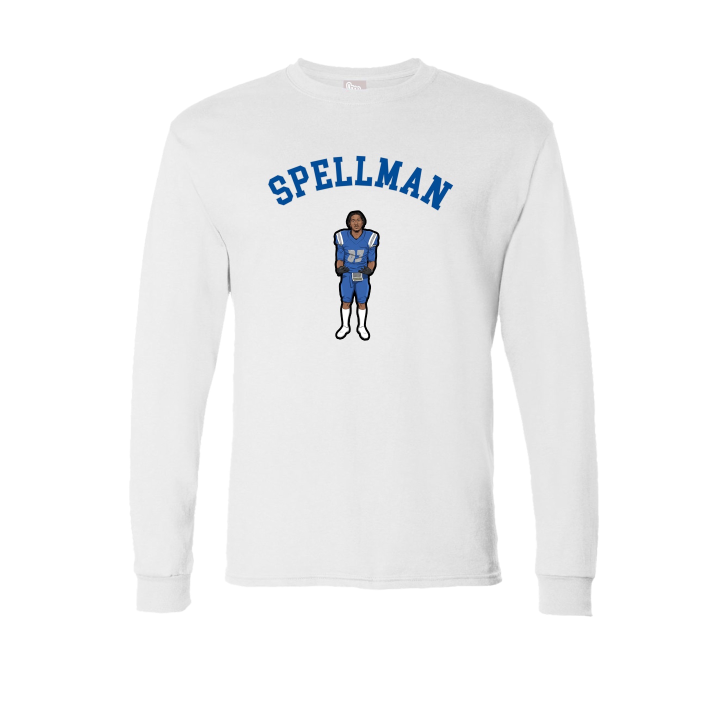 Long Sleeve Tee — Shirsey Arch in White