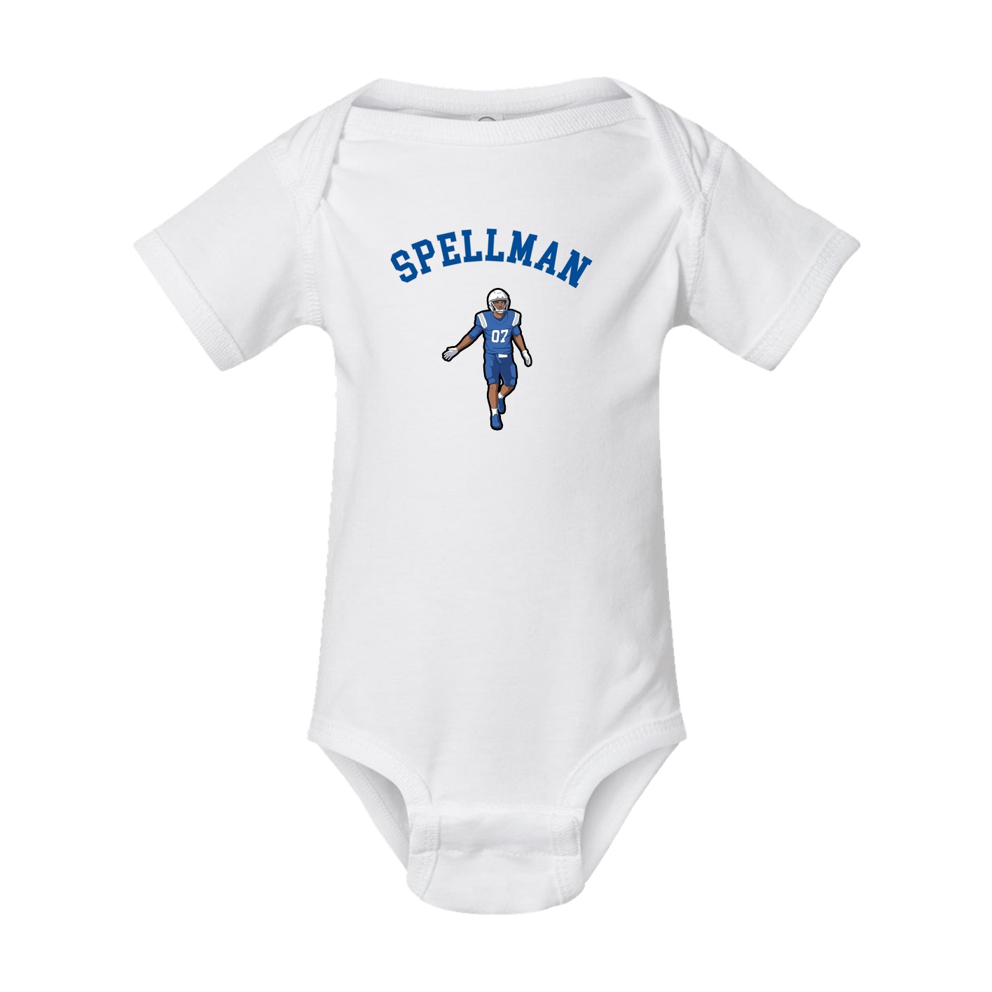 Baby Onesie — Shirsey Arch in White