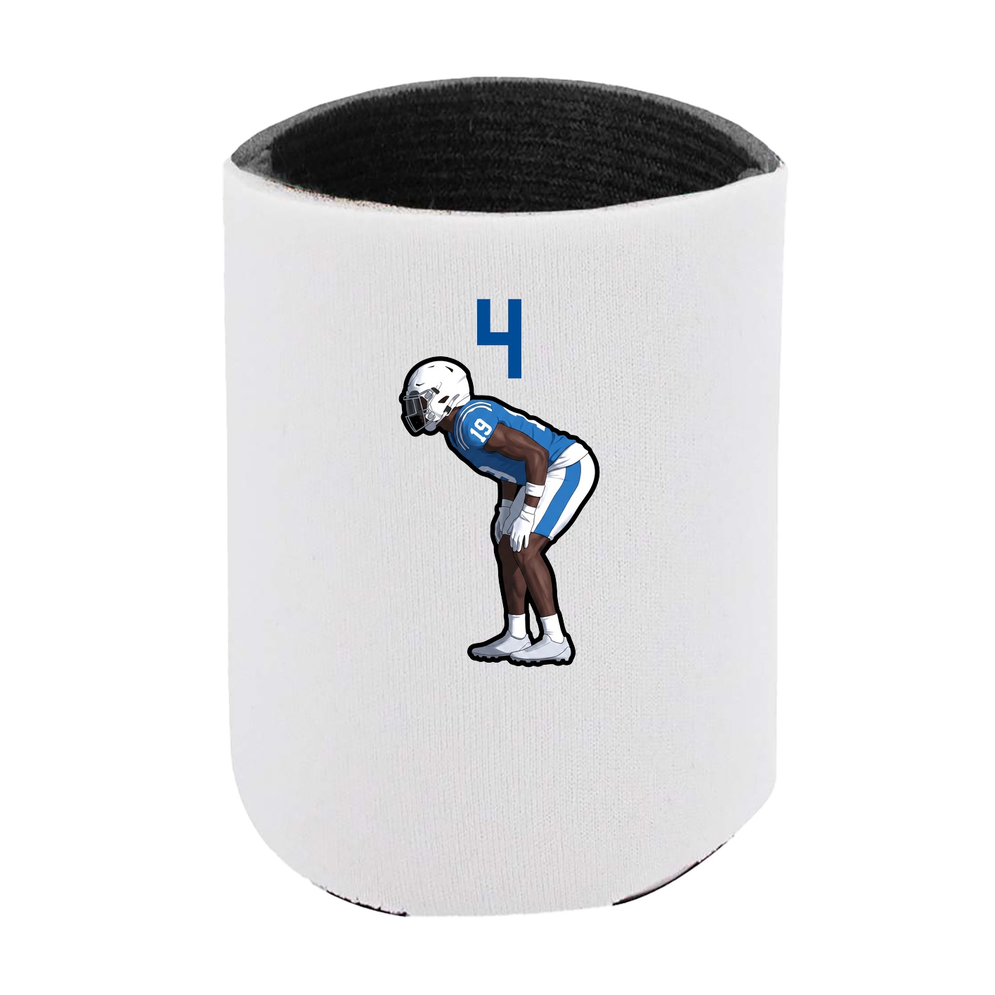 Can Holder — Number Top in White