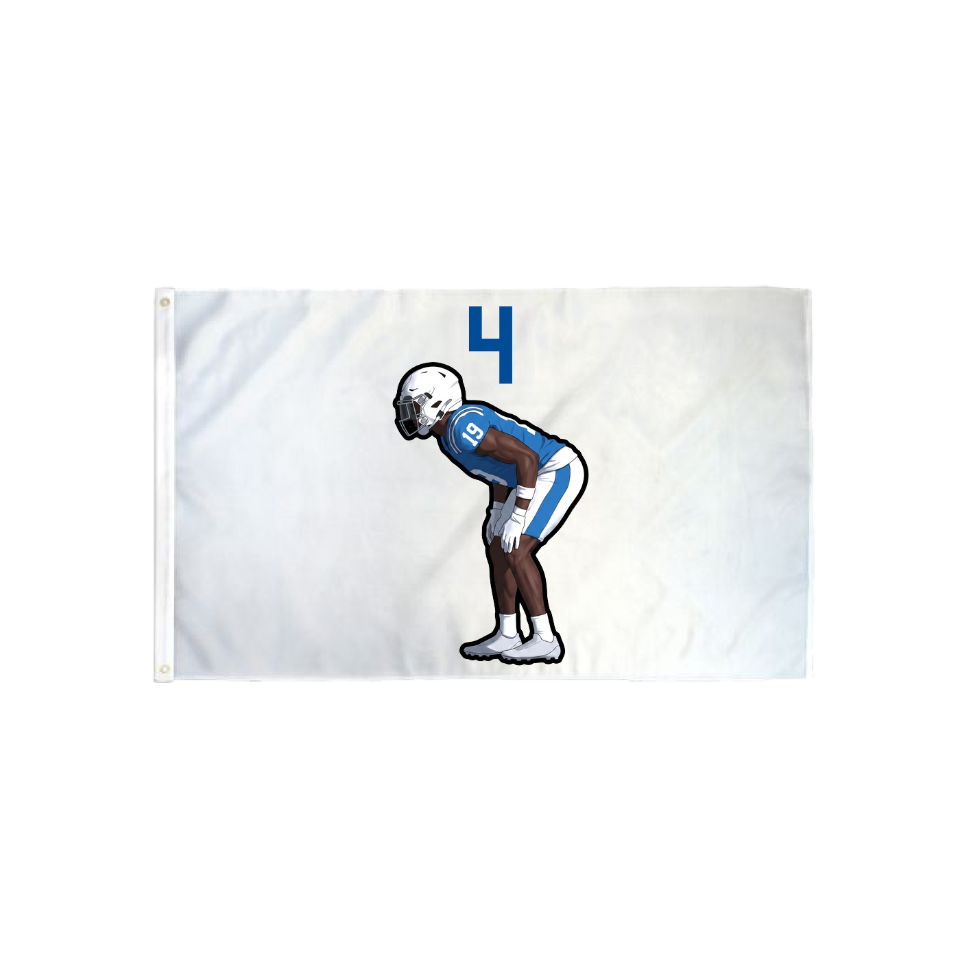 3x5 Flag — Number Top in Classic