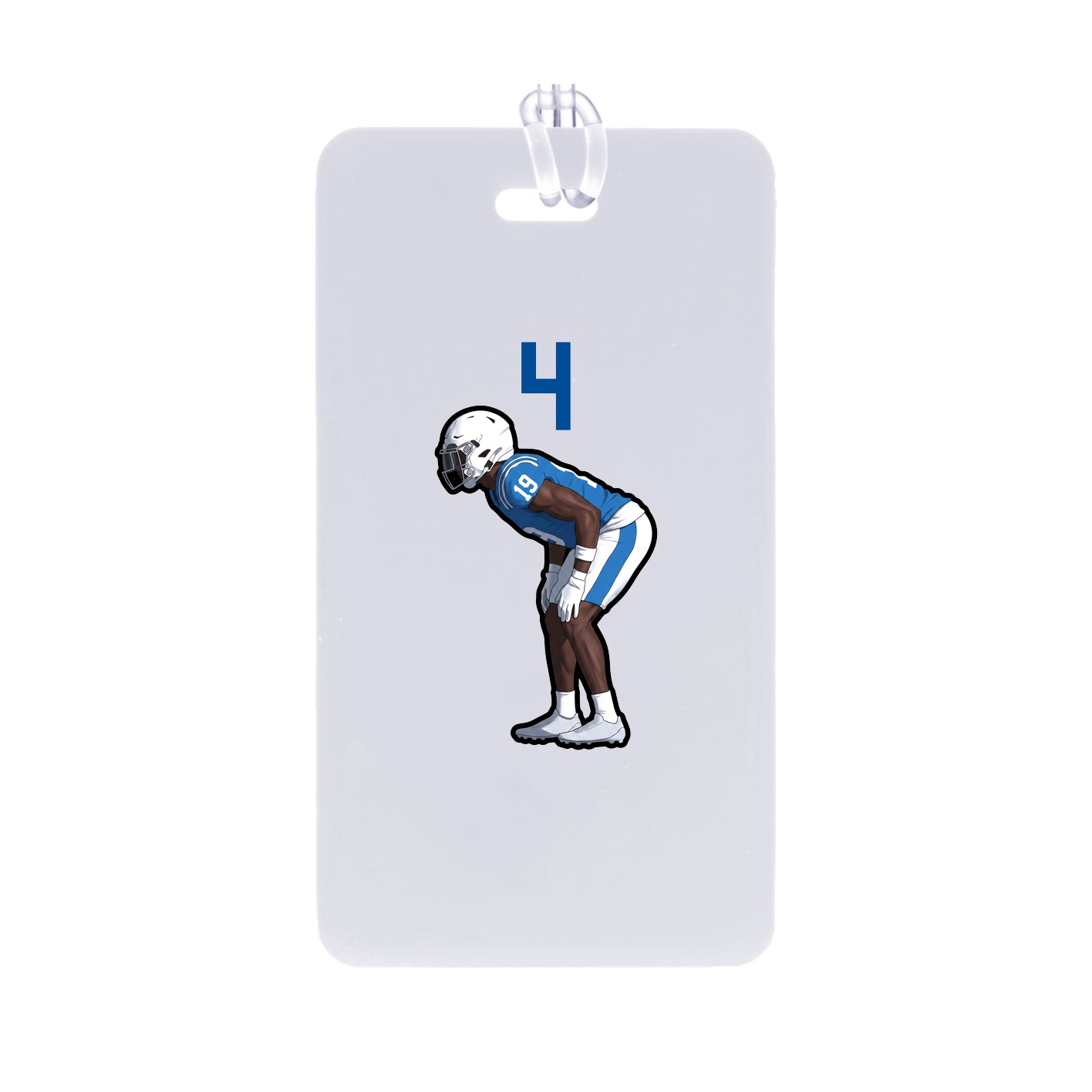 Bag Tag — Number Top in Classic