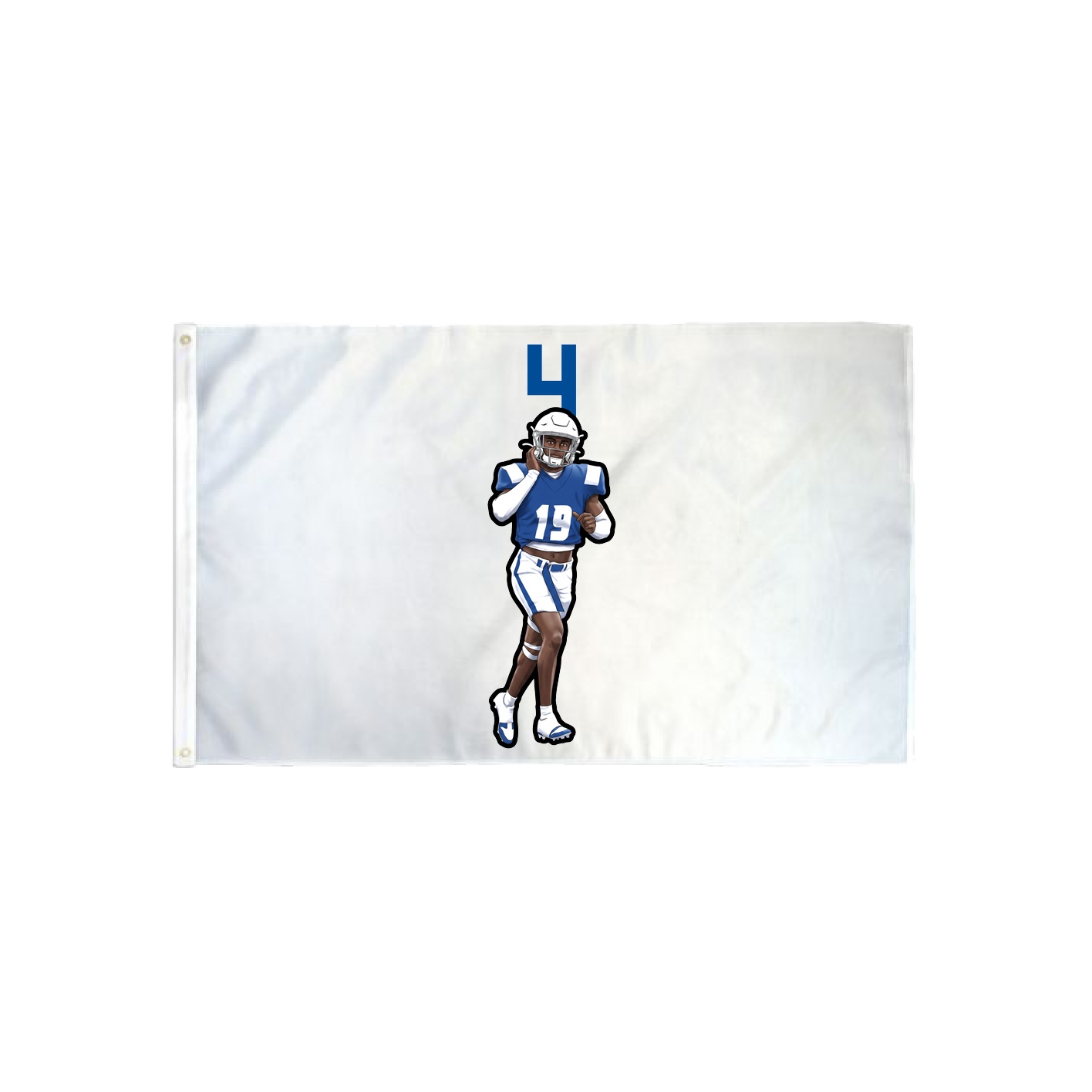 3x5 Flag — Number Top in Classic