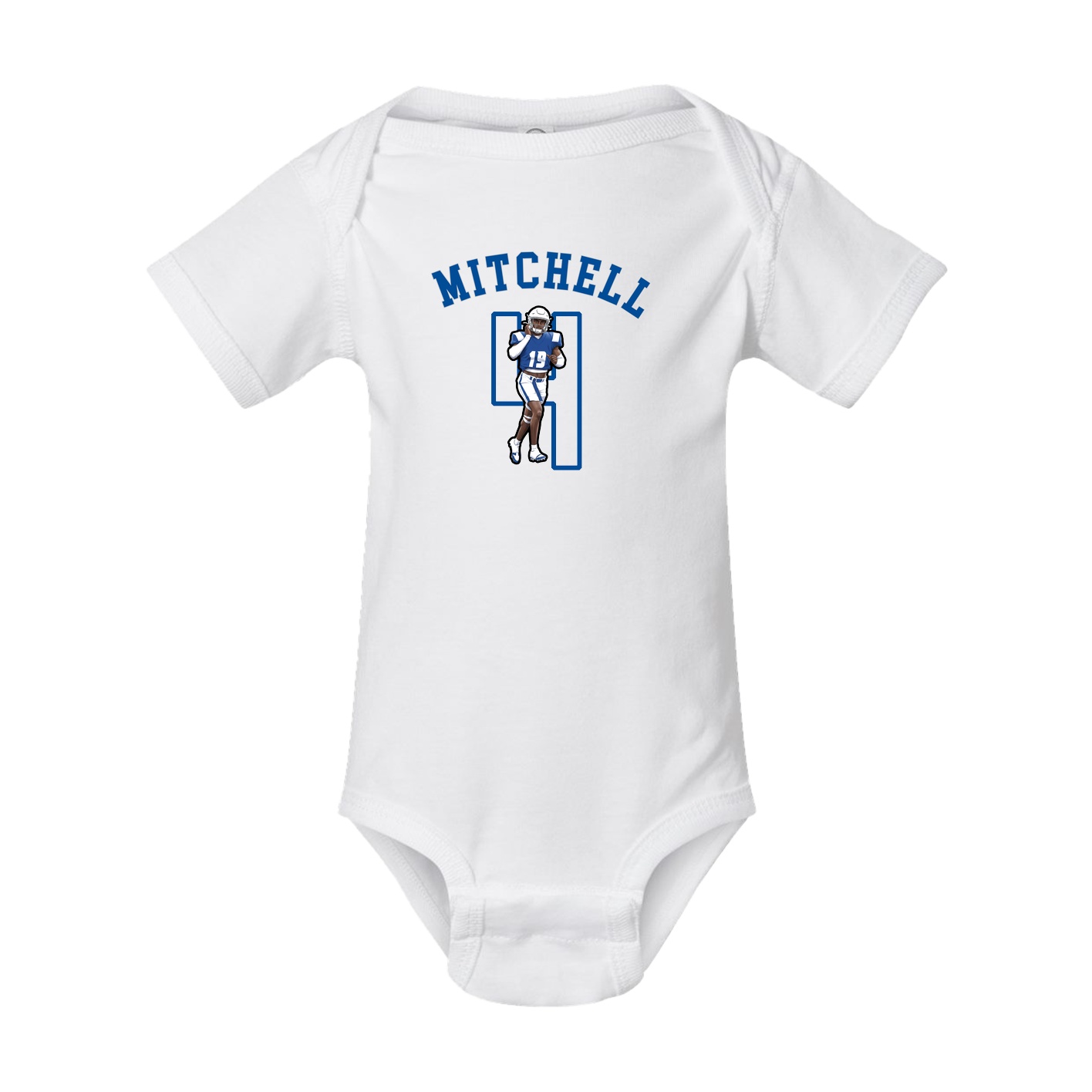Baby Onesie — Shirsey Arch in White