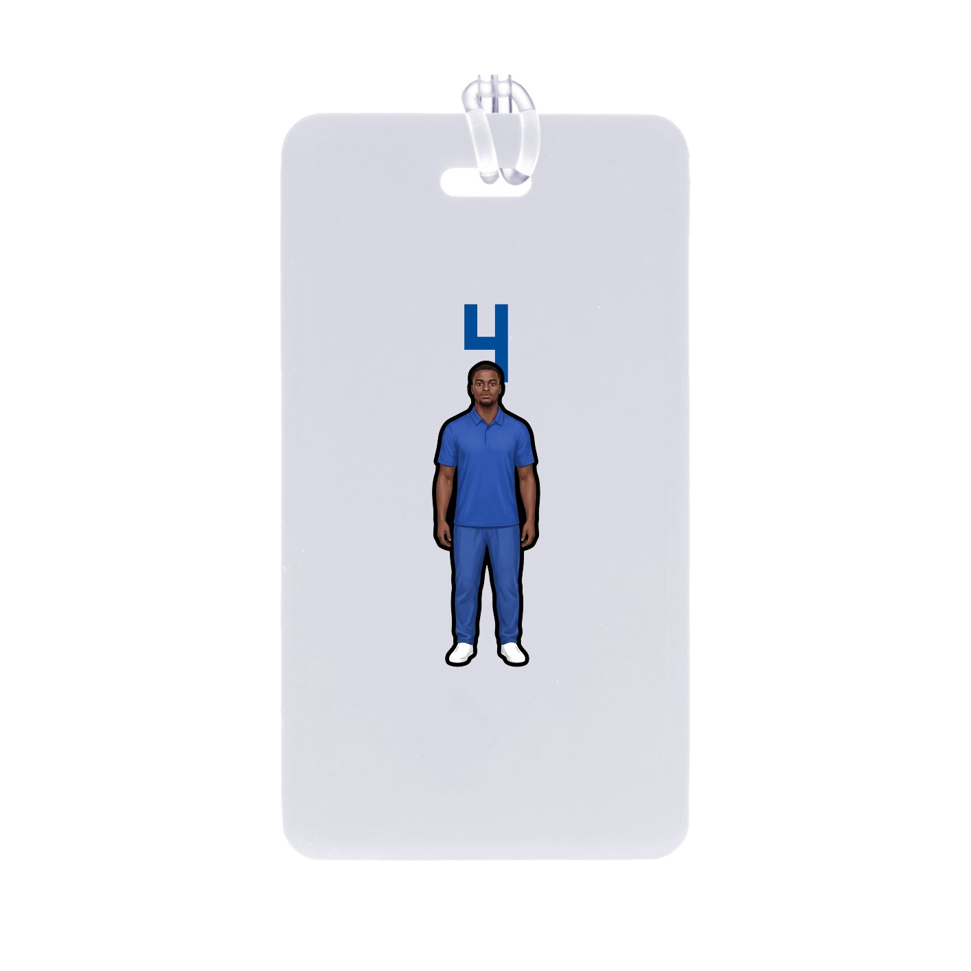 Bag Tag — Number Top in Classic