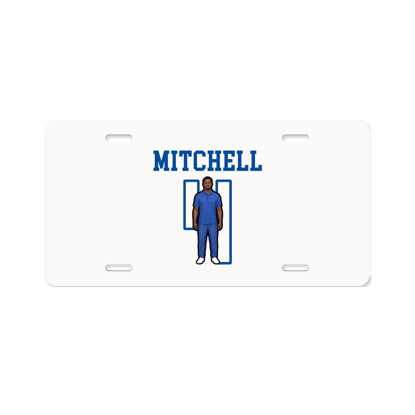 License Plate — Shirsey in Classic