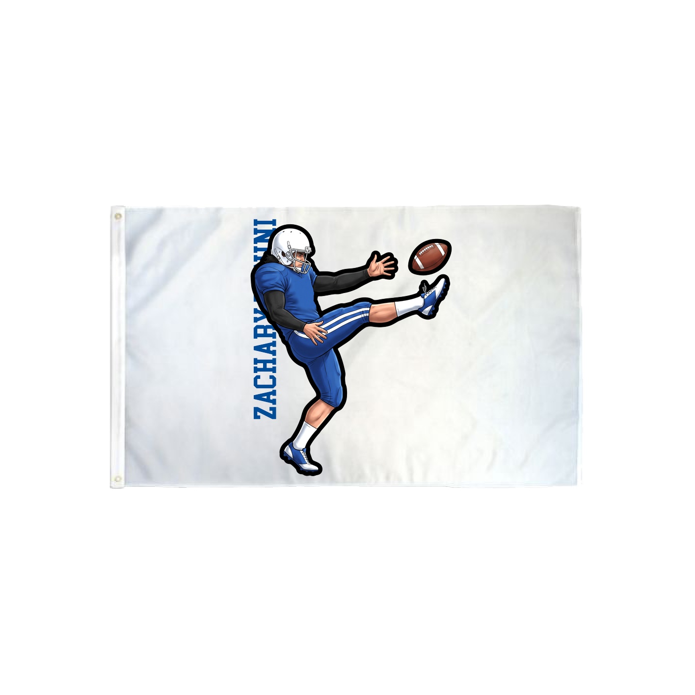 3x5 Flag — Name Vertical in Classic