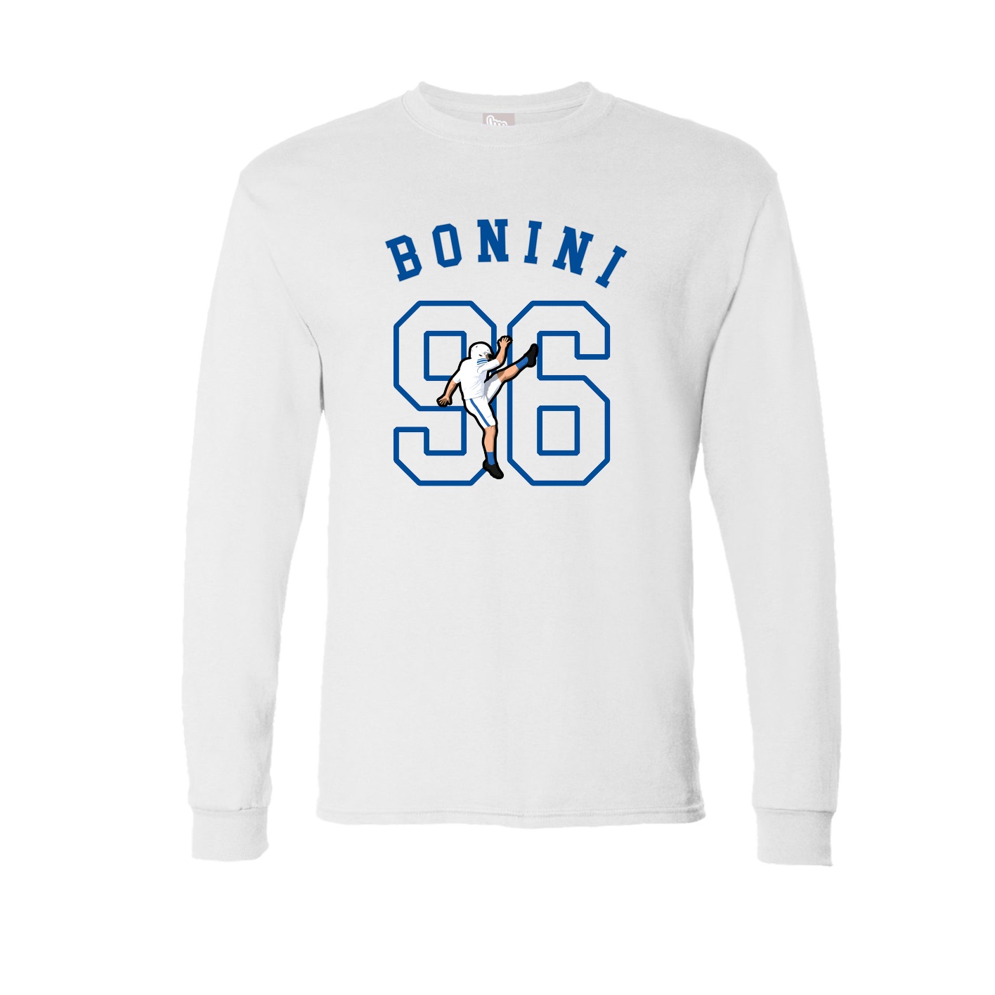 Long Sleeve Tee — Shirsey Arch in White