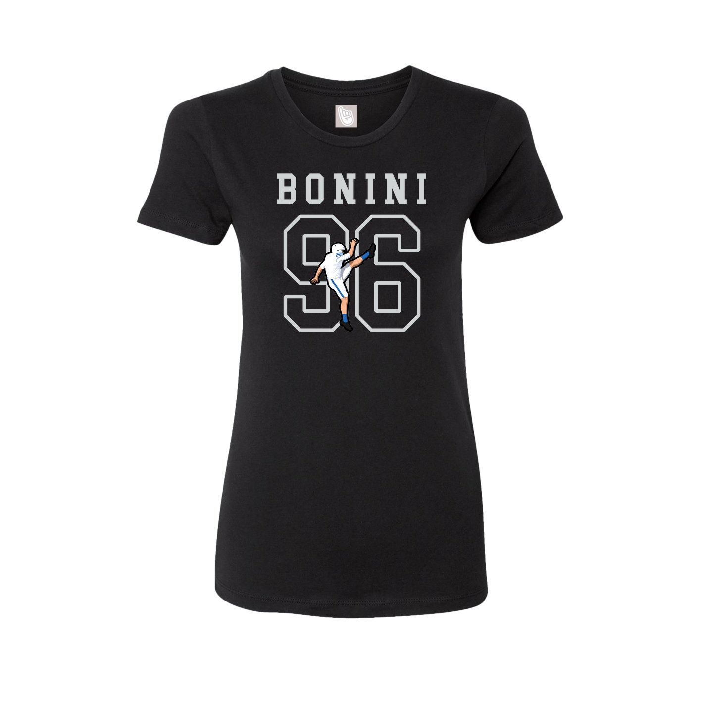 Fitted Women's Tee — Shirsey in Black