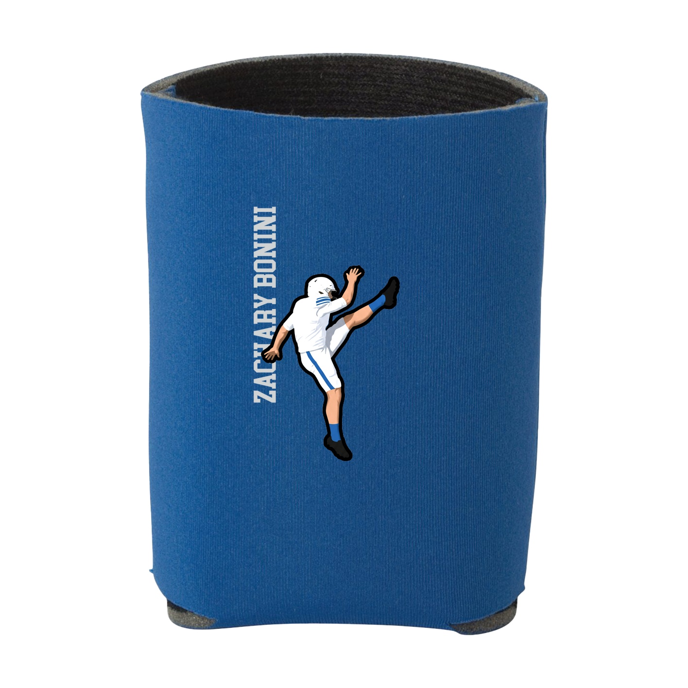 Can Holder — Name Vertical in Royal