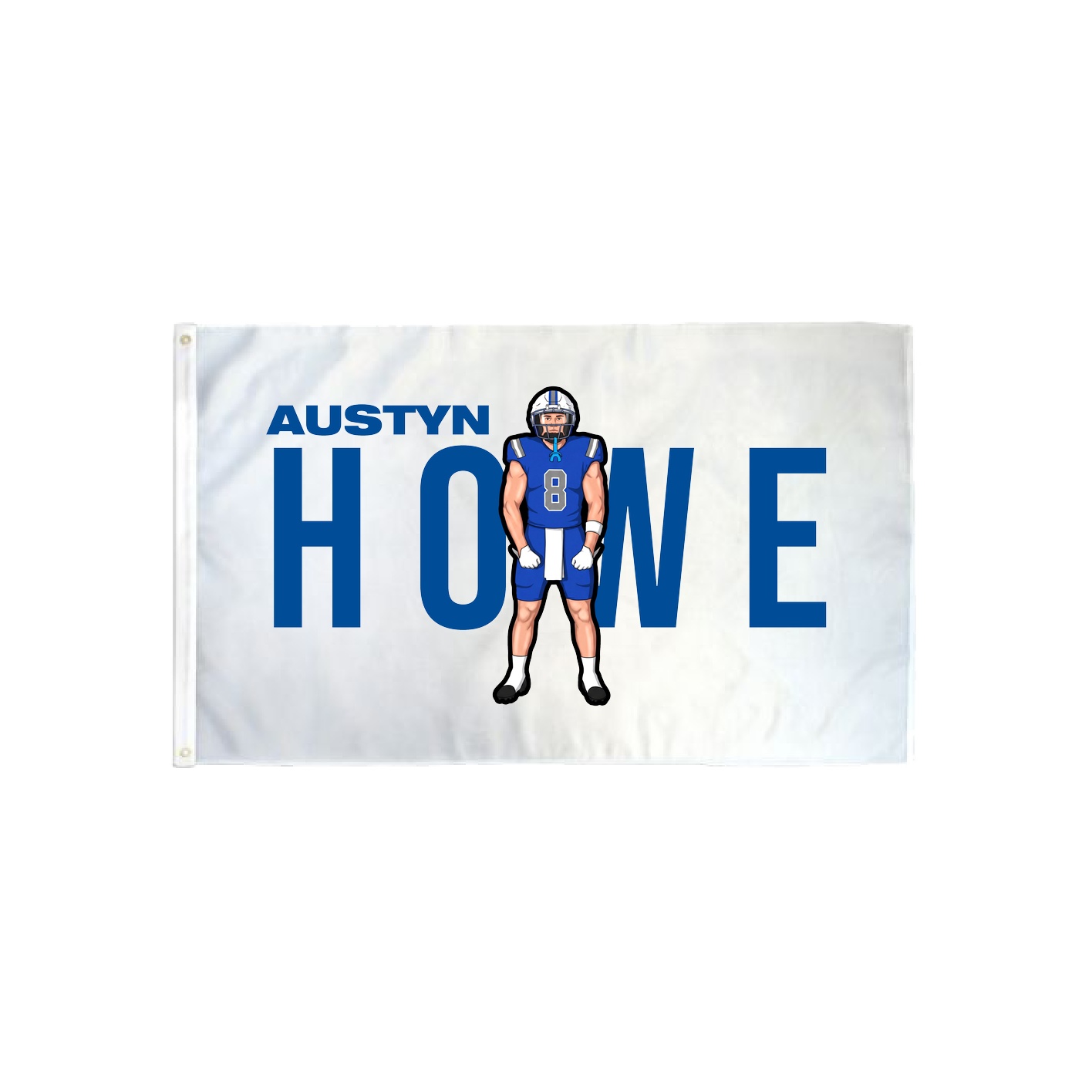 3x5 Flag — Player Name in Classic