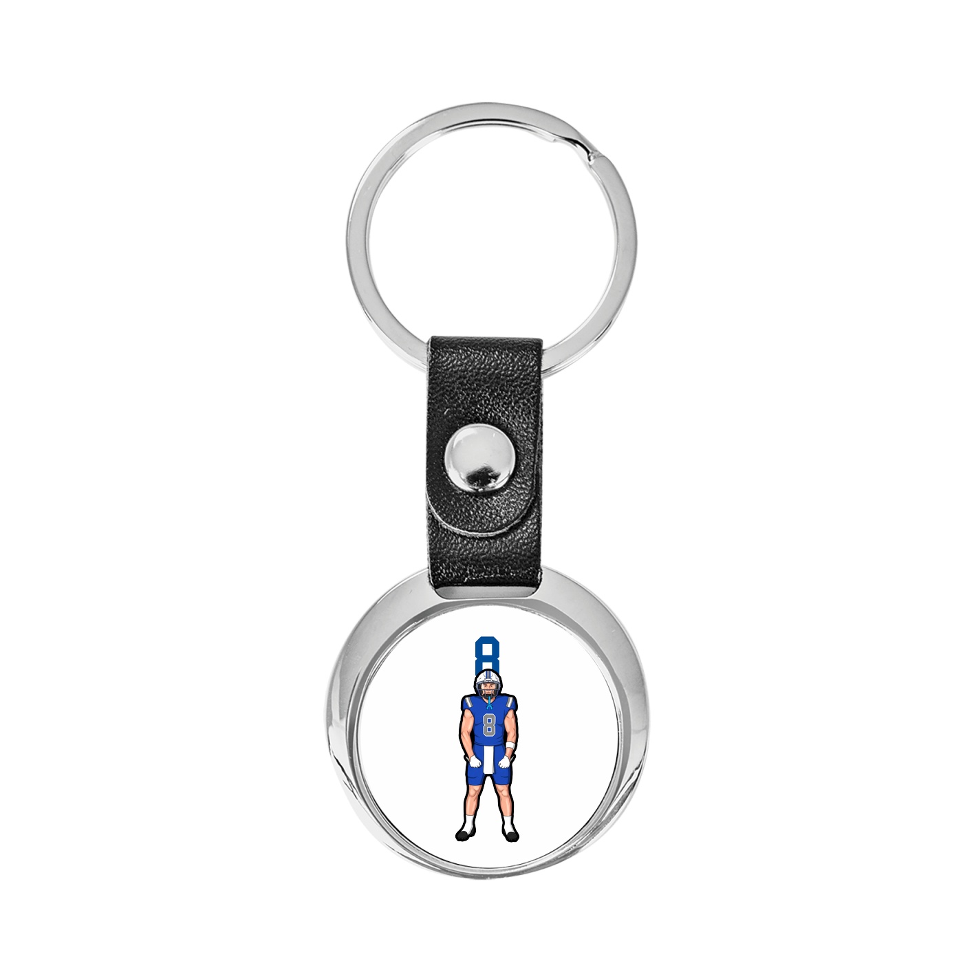 Key Chain — Number Top in Classic
