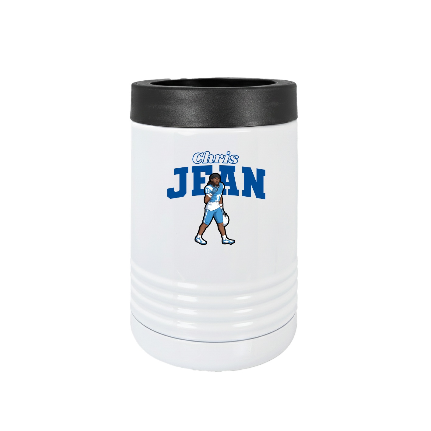 Beverage Holder — Name Arch in White