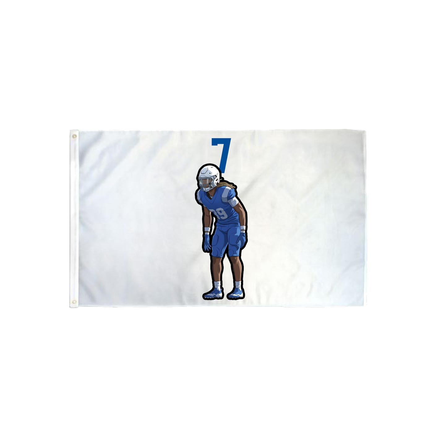 3x5 Flag — Number Top in Classic
