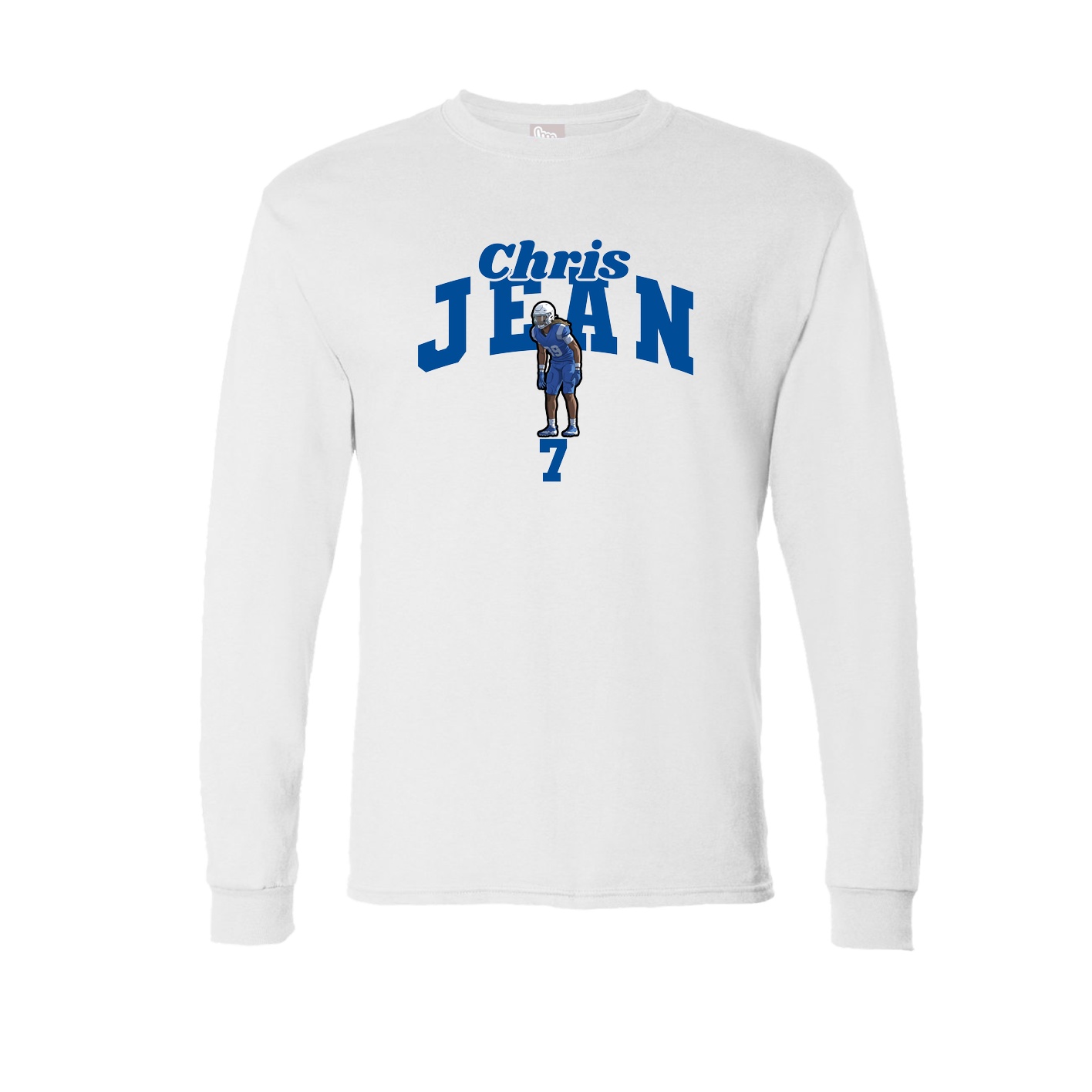 Long Sleeve Tee — Signature Arch in White