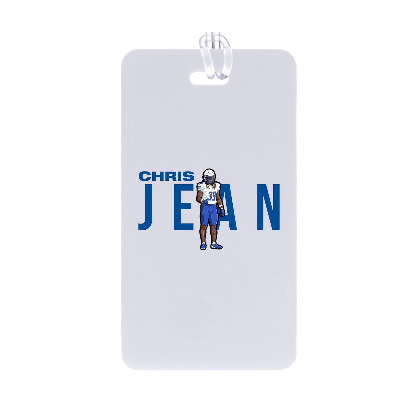 Bag Tag — Player Name in Classic