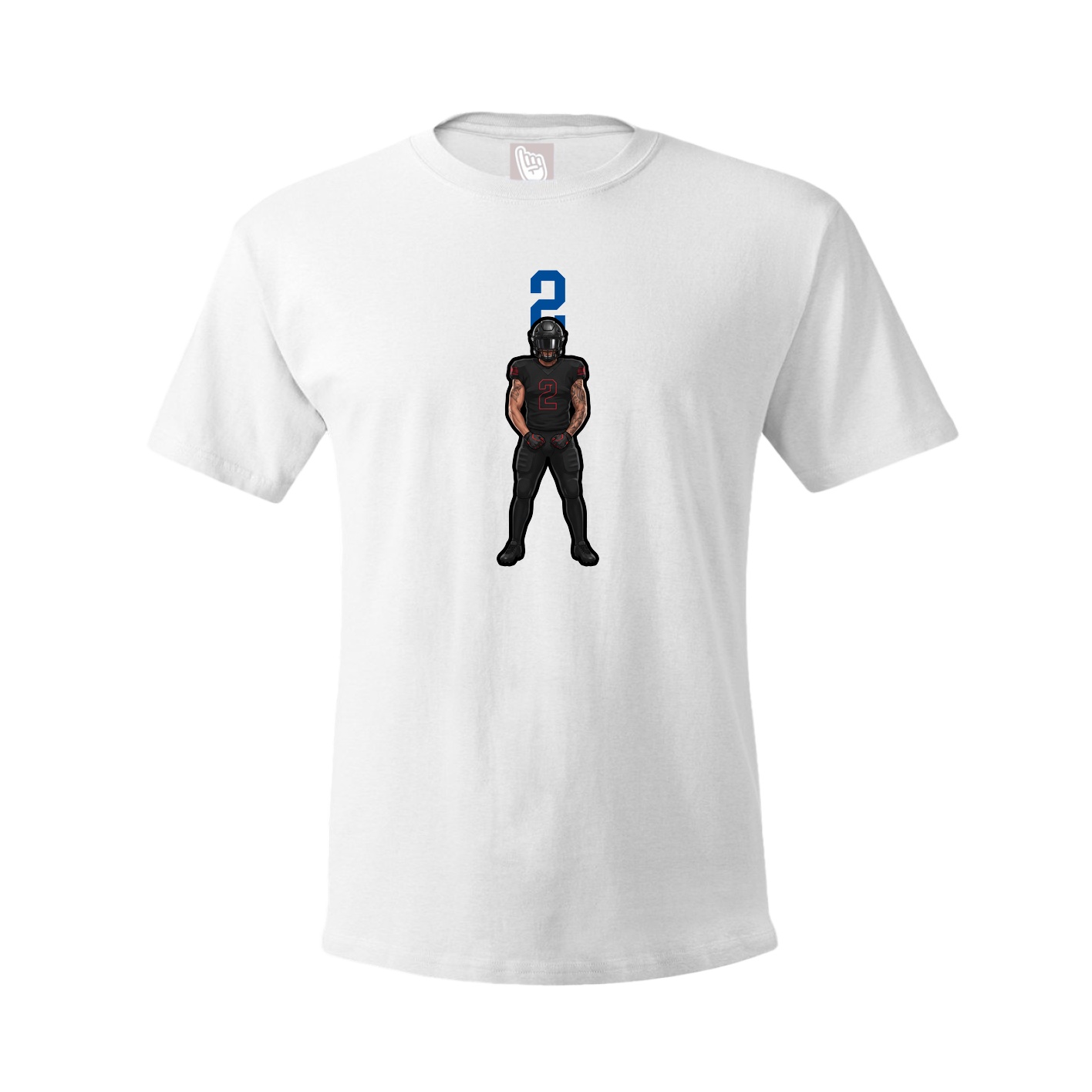 Tee — Number Top in White