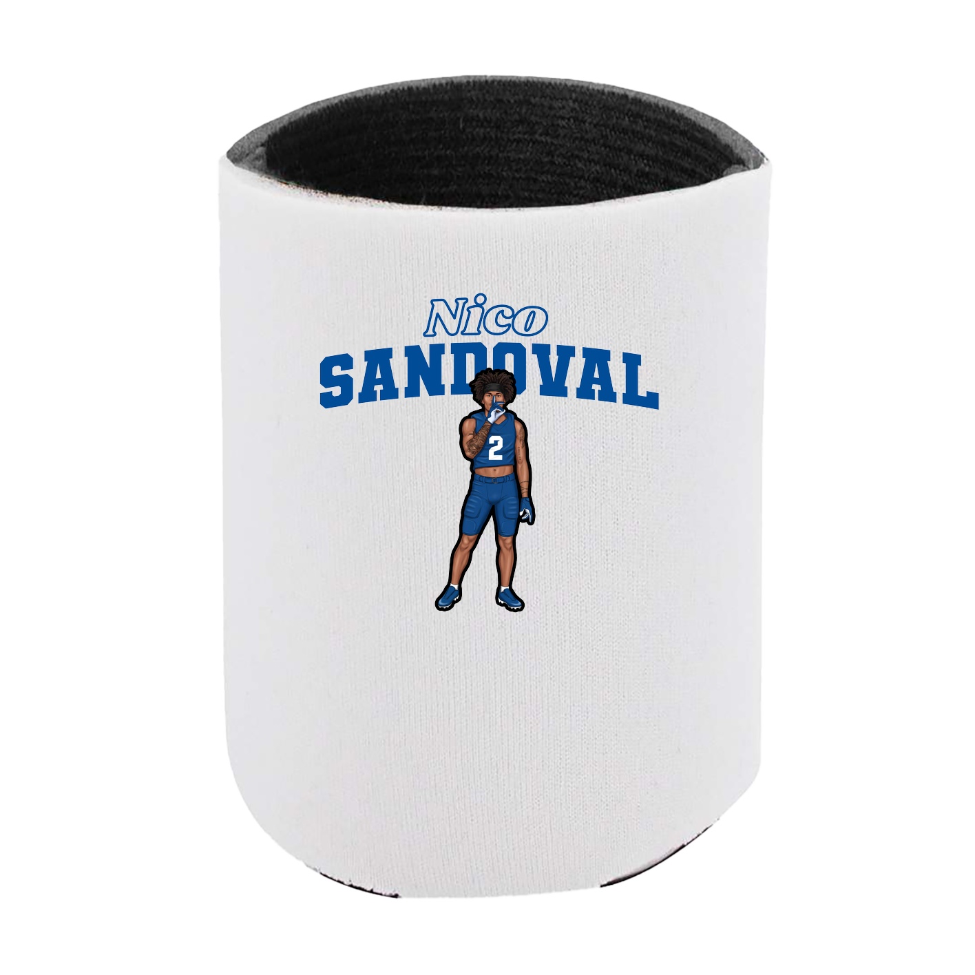 Can Holder — Name Arch in White