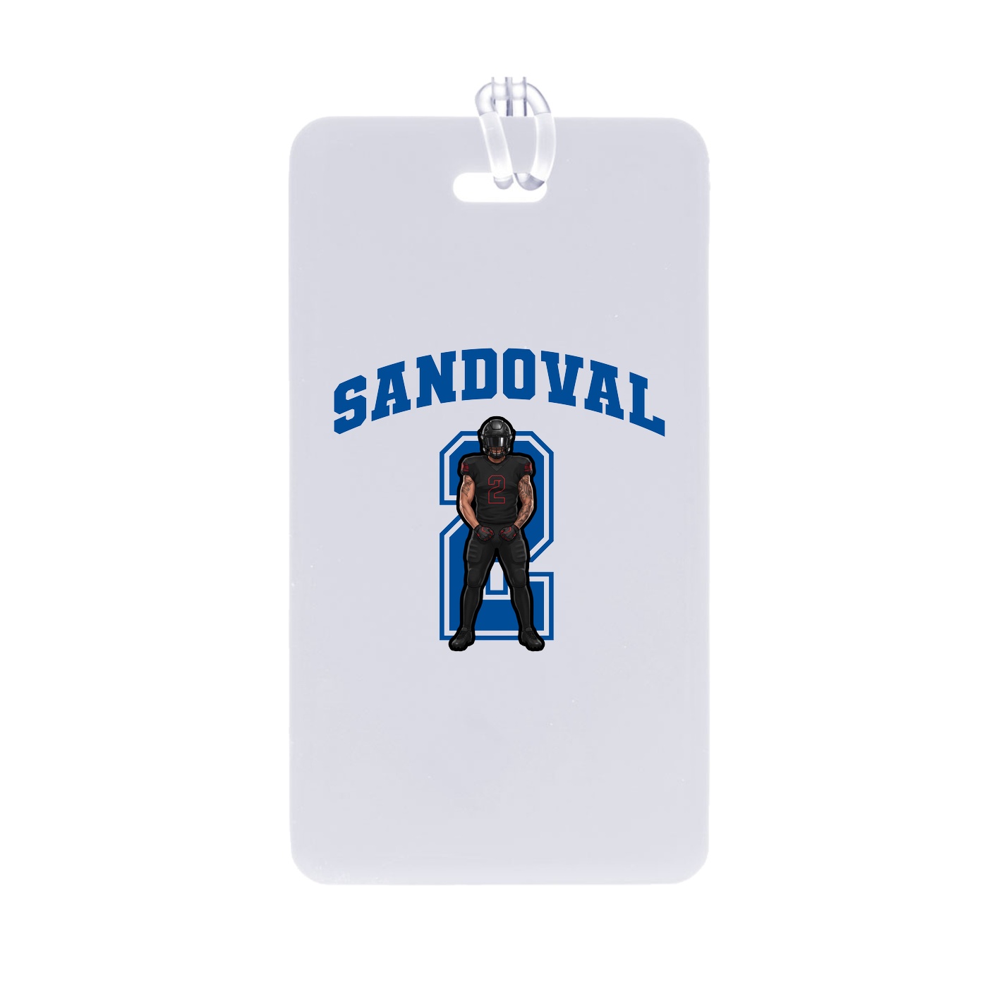 Bag Tag — Number in Classic