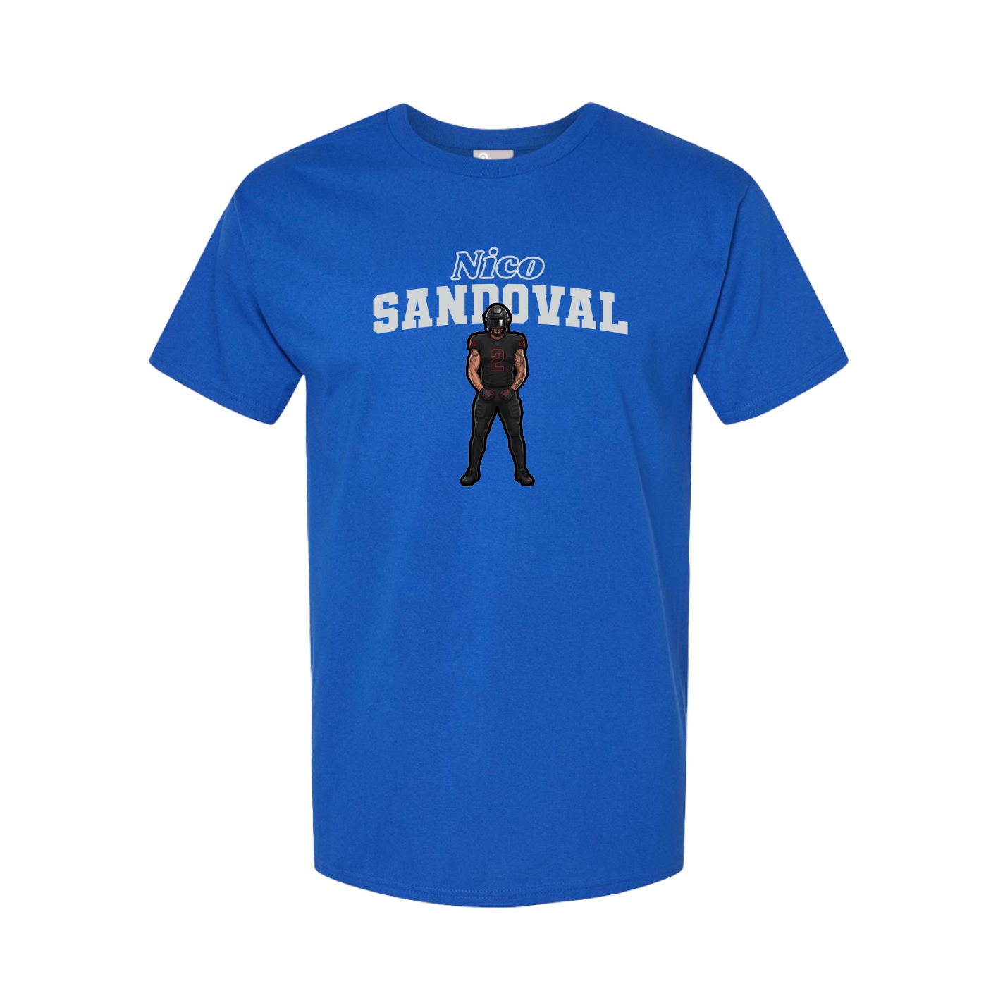 Tee — Name Arch in Royal
