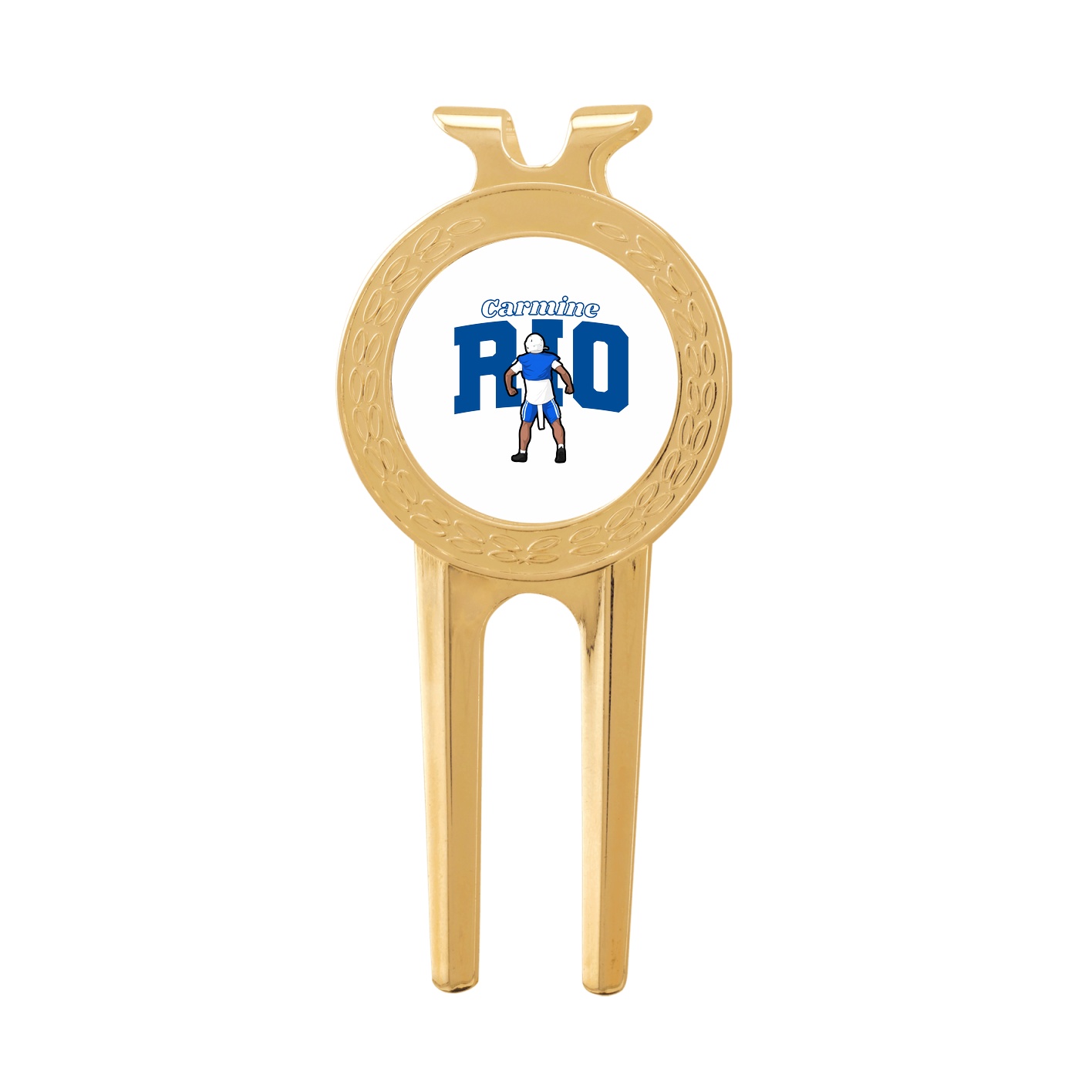 Divot Tool with Ball Marker — Name Arch in Classic