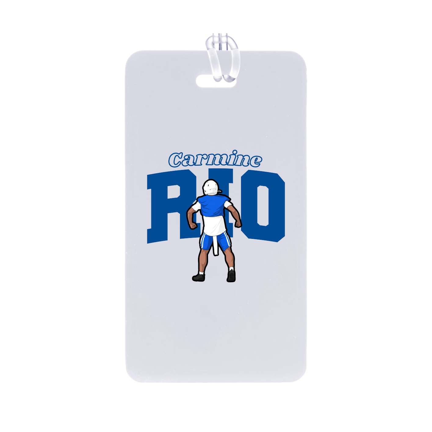 Bag Tag — Name Arch in Classic