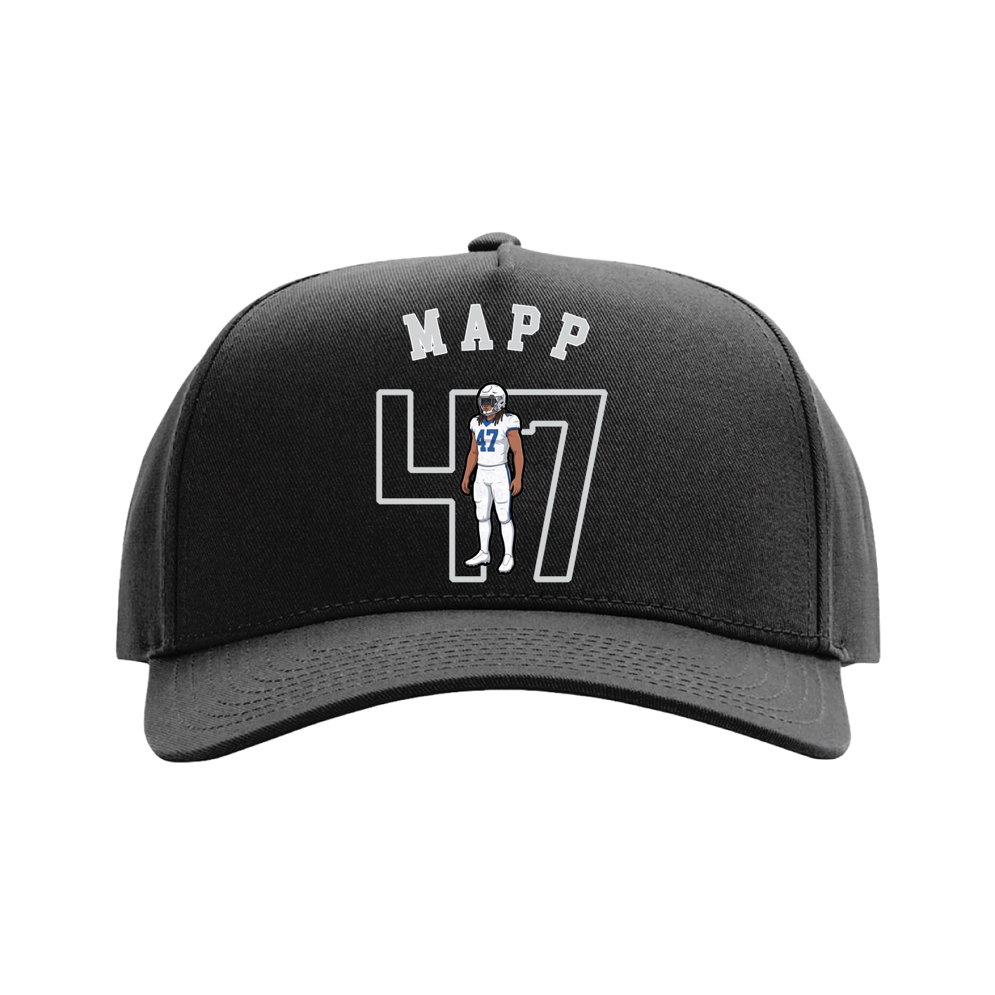 Full Fabric Five-Panel Champ Cap