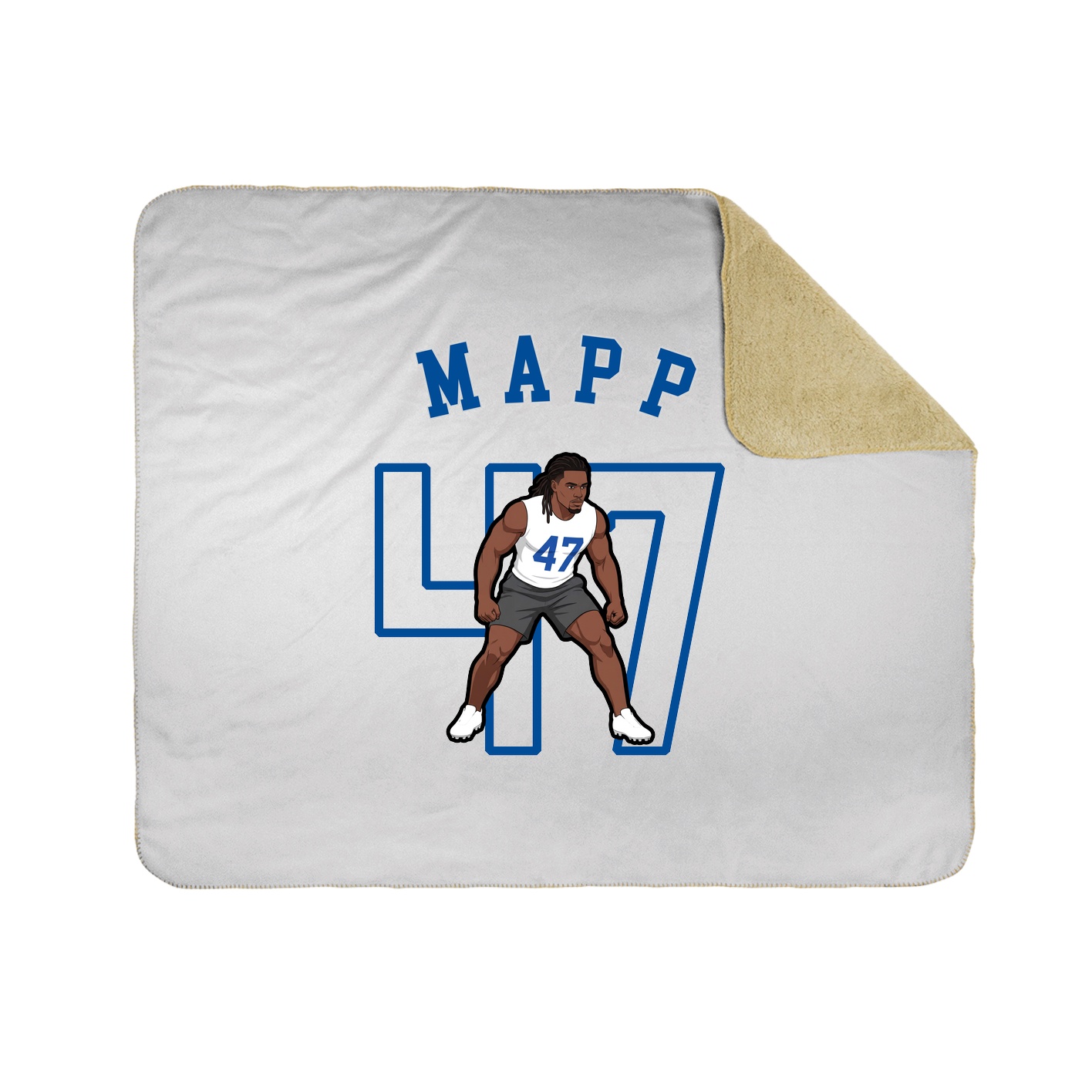 Throw Blanket — Shirsey Arch in White
