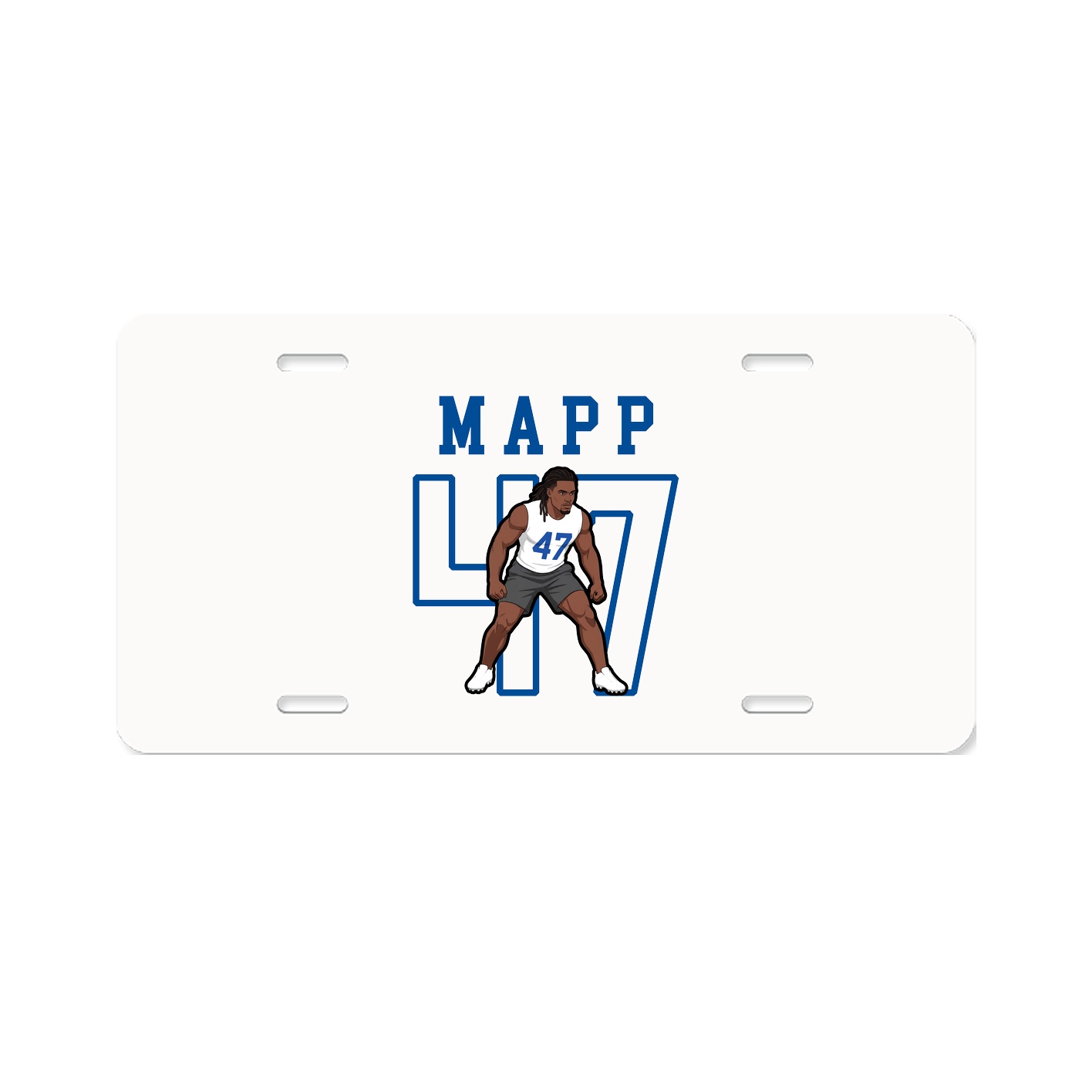 License Plate — Shirsey in Classic