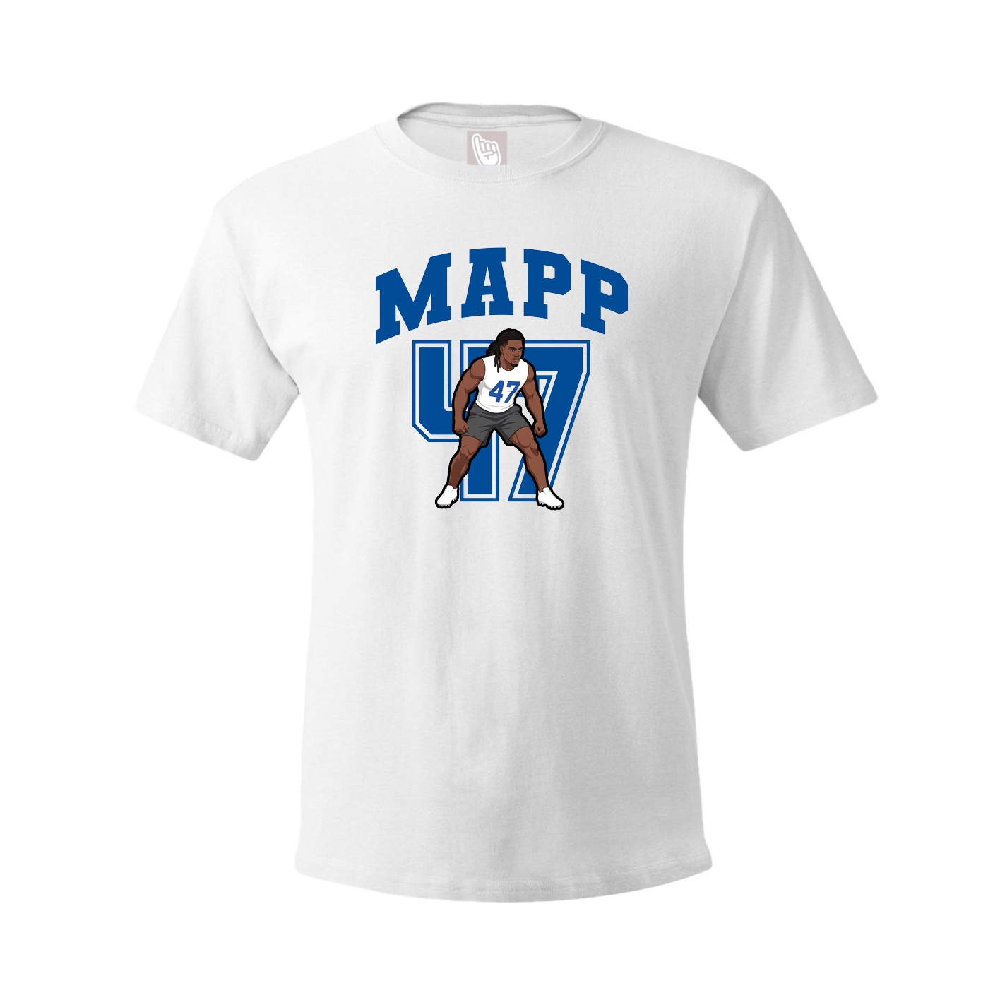 Tee — Number in White