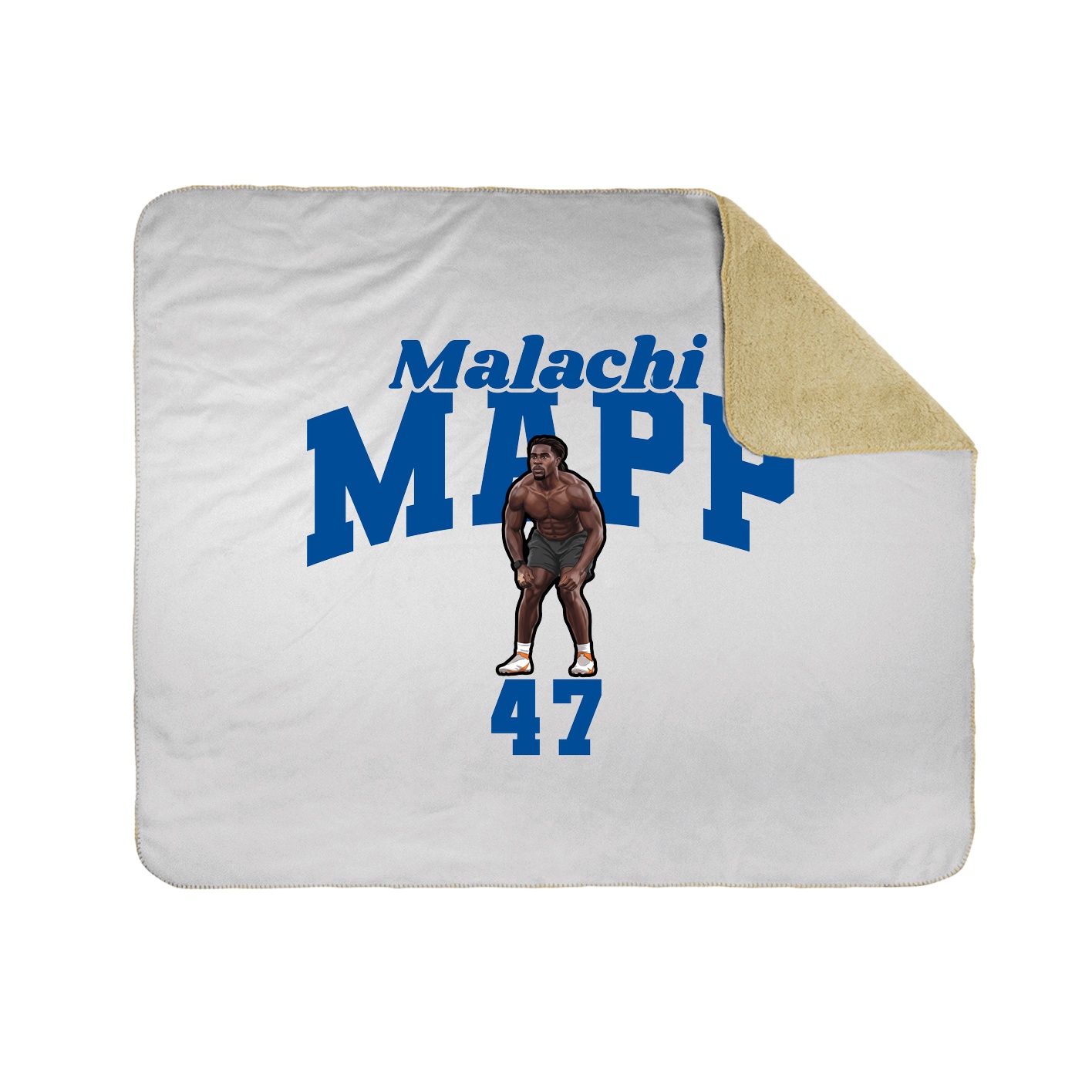 Throw Blanket — Signature Arch in White