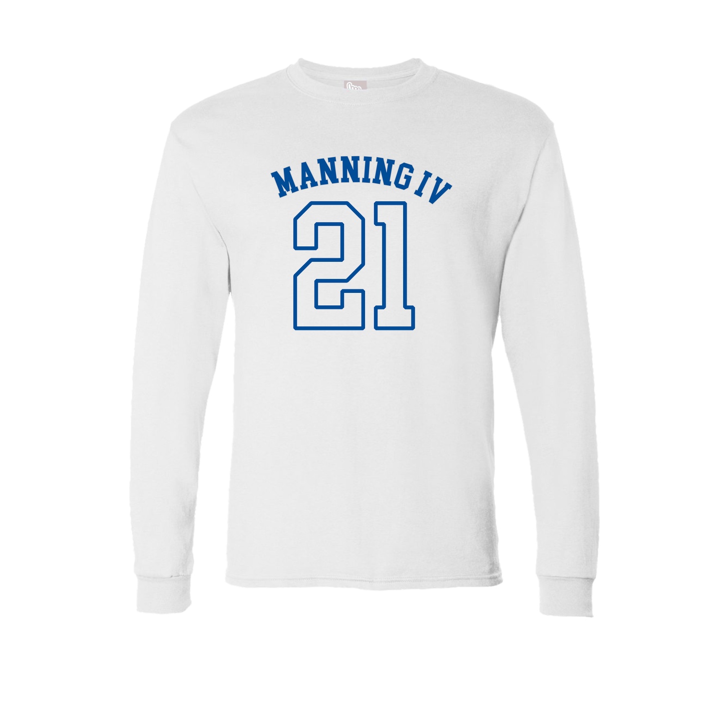 Long Sleeve Tee — Shirsey Arch in White