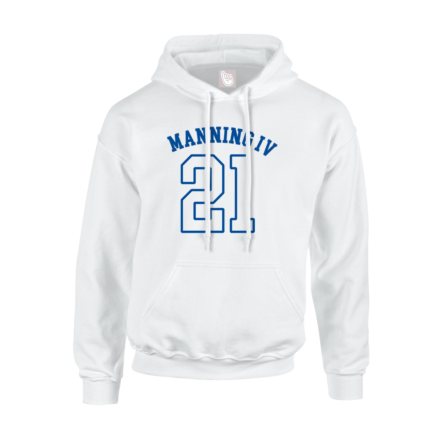 Hoodie — Shirsey Arch in White