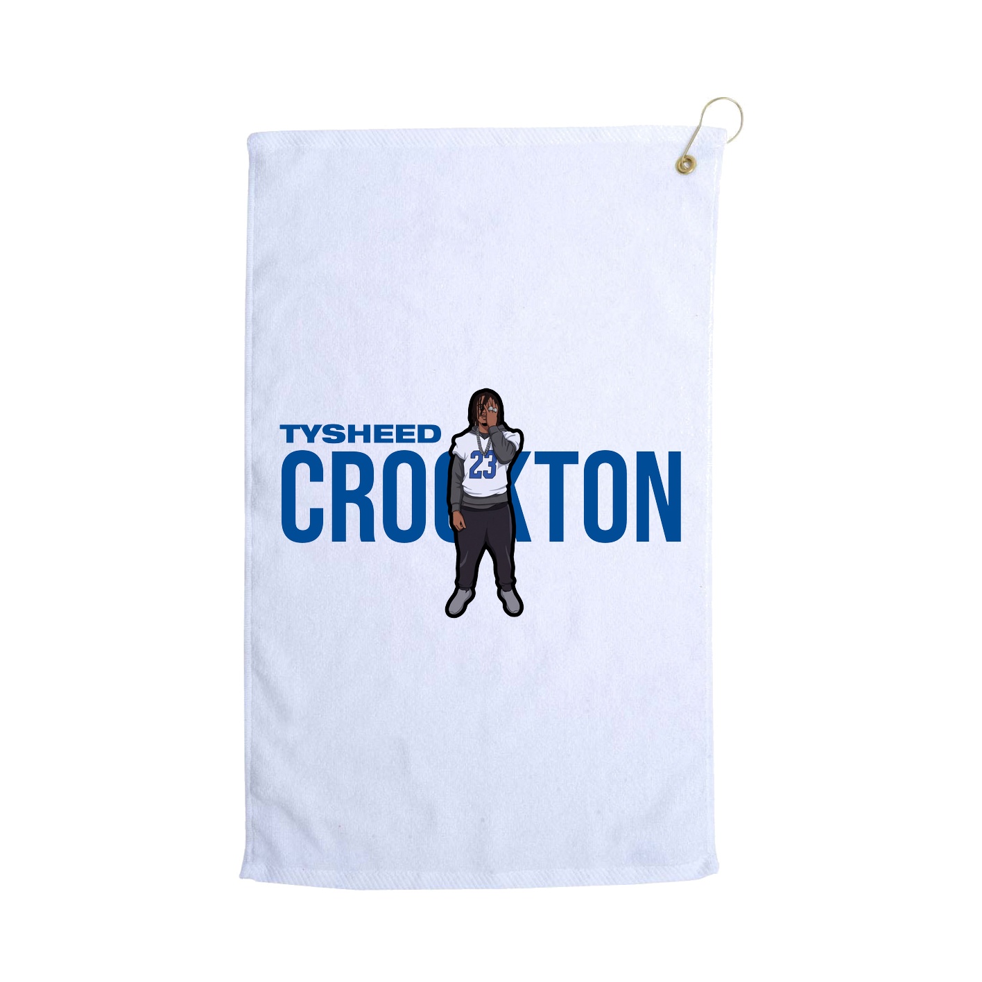 Golf Towel — Player Name in White