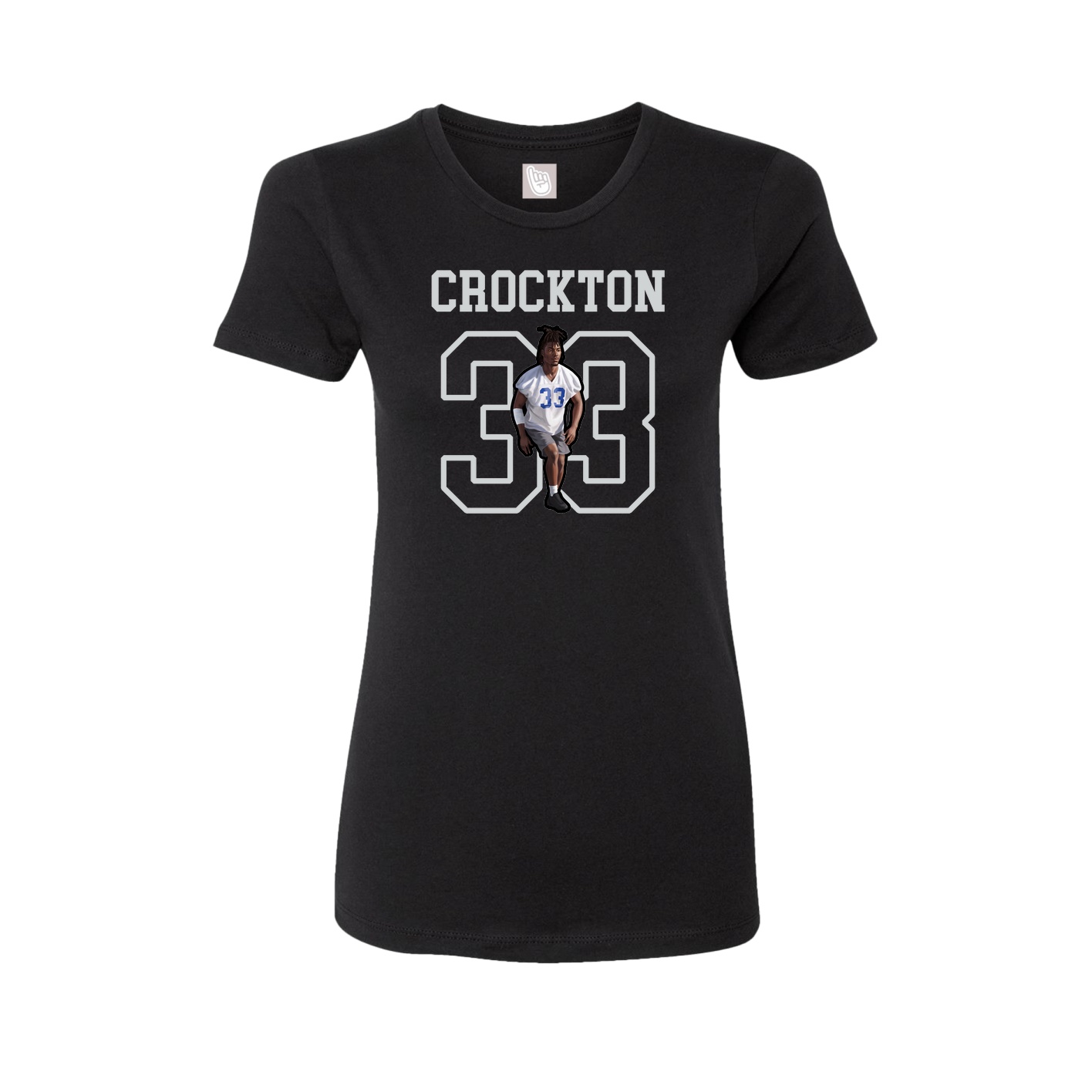 Fitted Women's Tee — Shirsey in Black