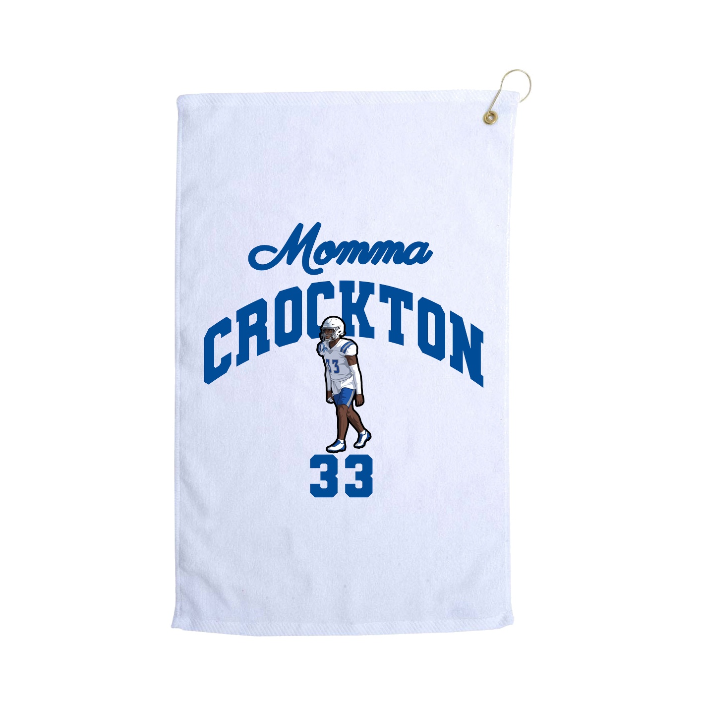Golf Towel — Mothers Day Arch in White