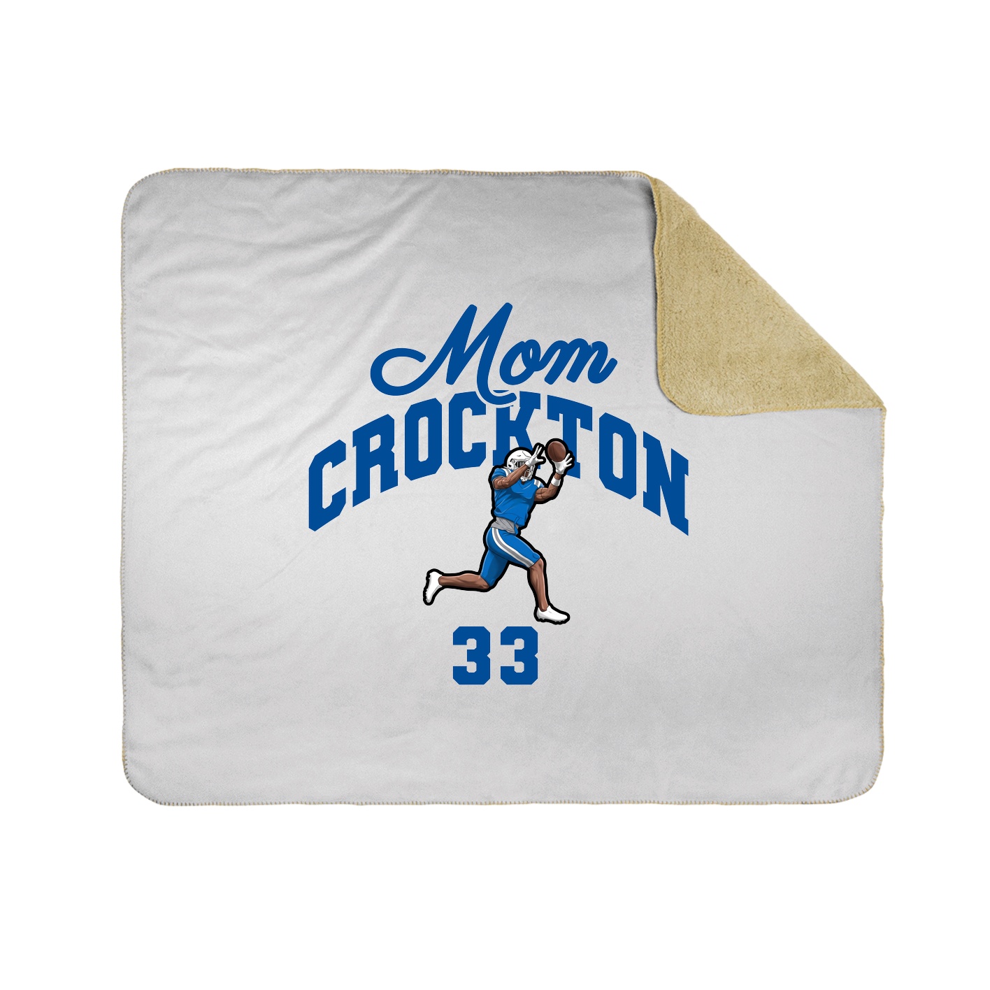 Throw Blanket — Mothers Day Arch in White