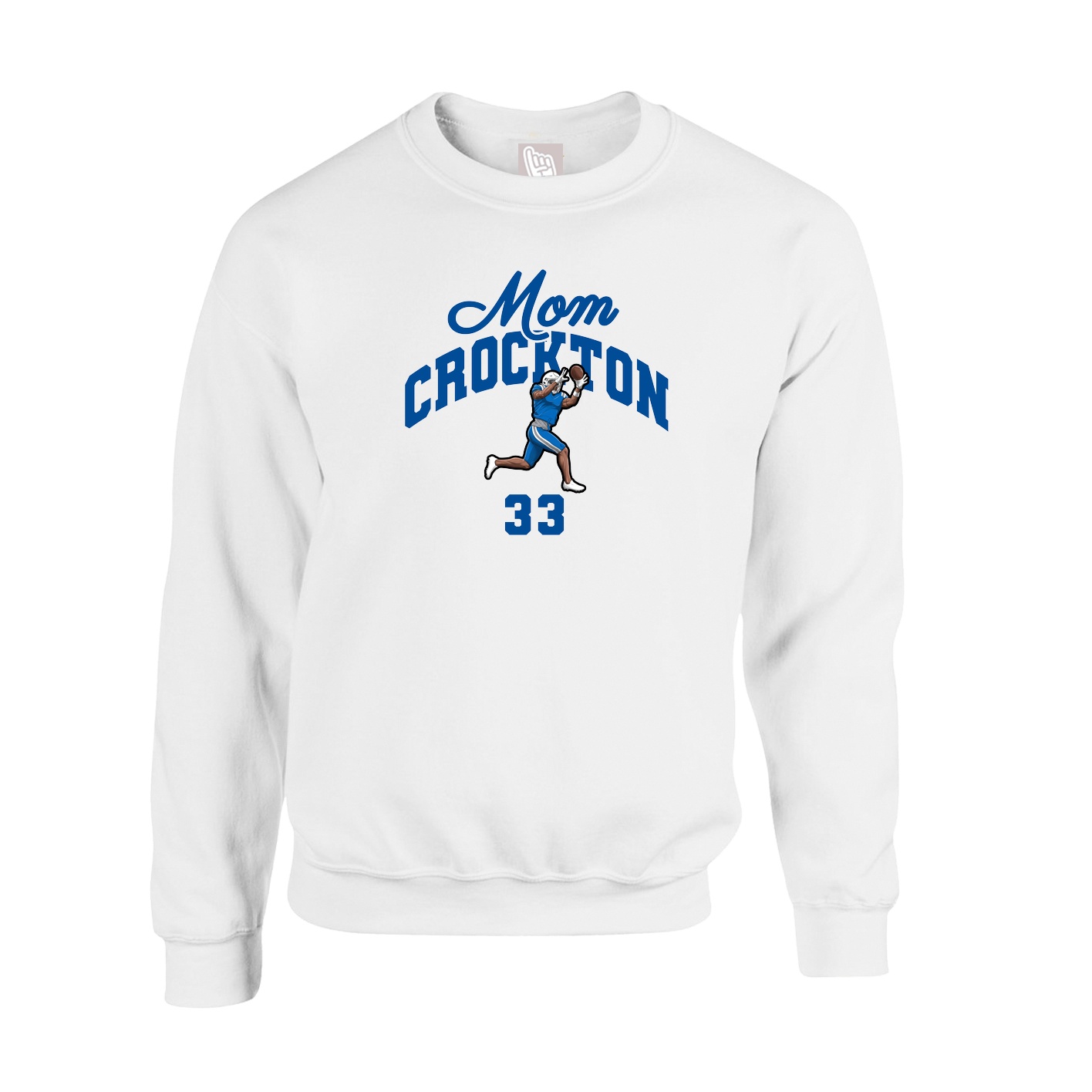 Fleece Crew — Mothers Day Arch in White
