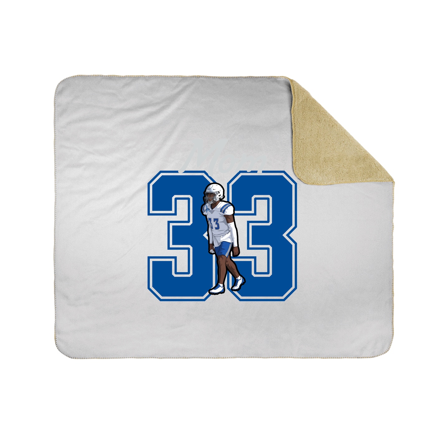 Throw Blanket — Mothers Day Shirsey in White