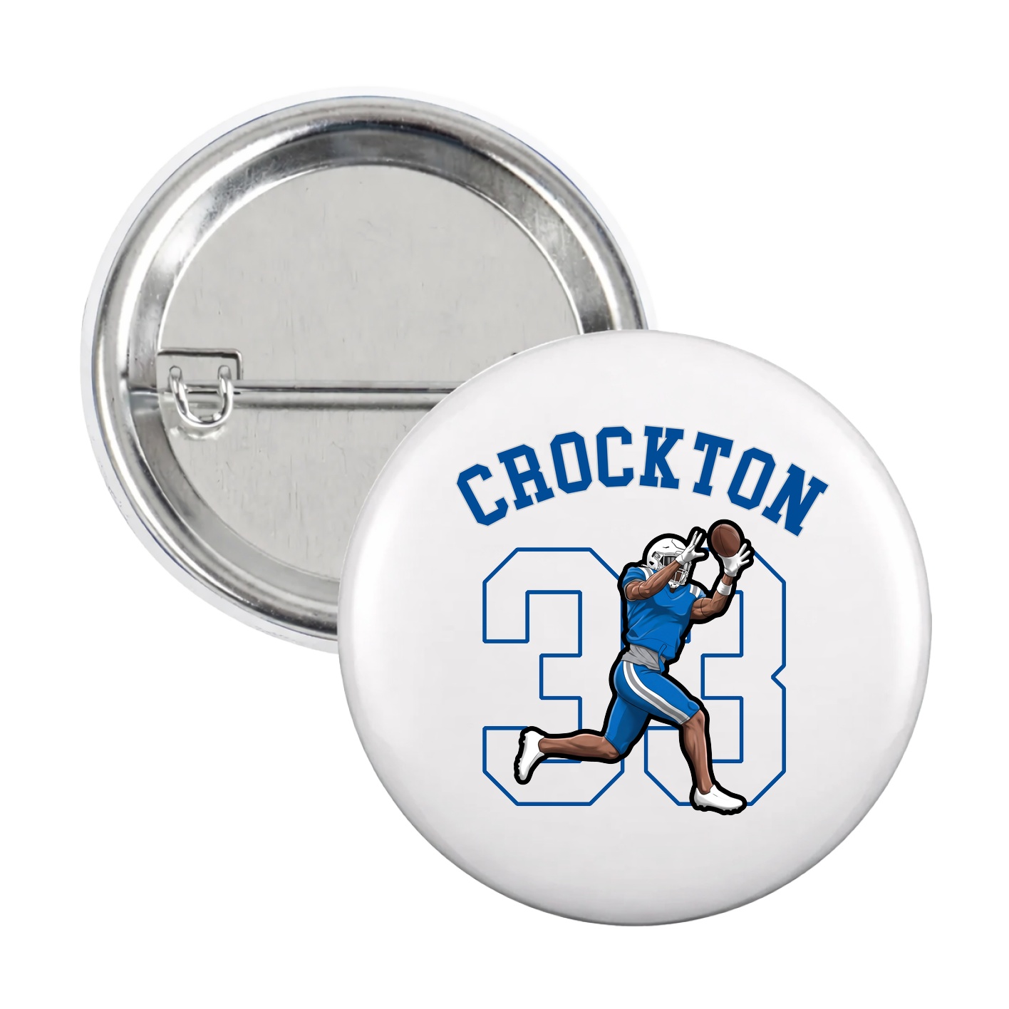 Game Day Button — Shirsey Arch in White