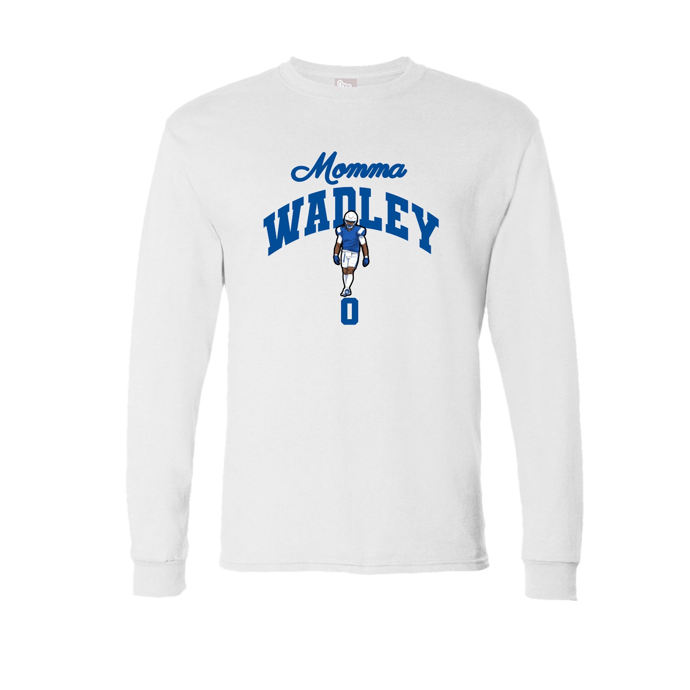 Long Sleeve Tee — Mothers Day Arch in White