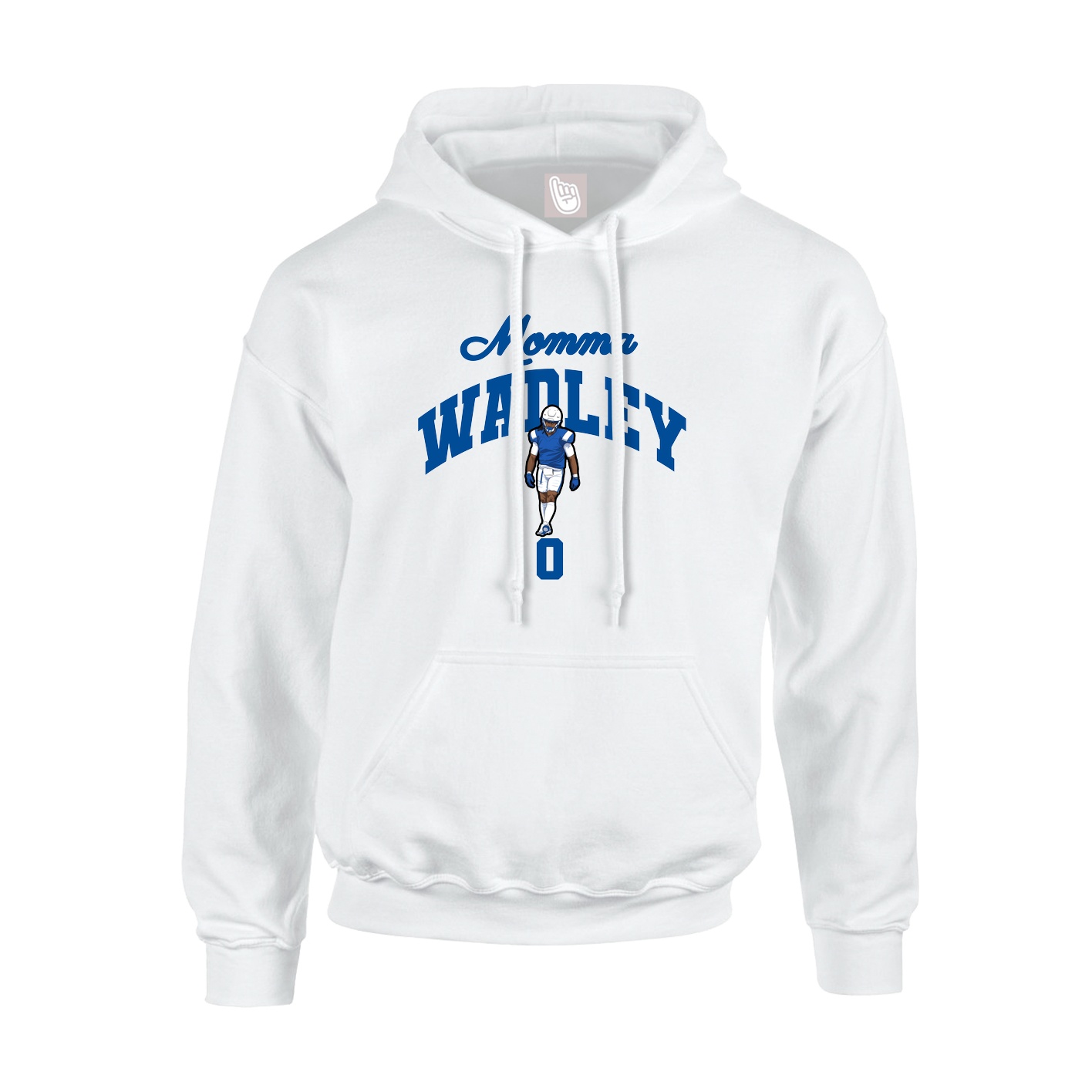 Youth Hoodie — Mothers Day Arch in White