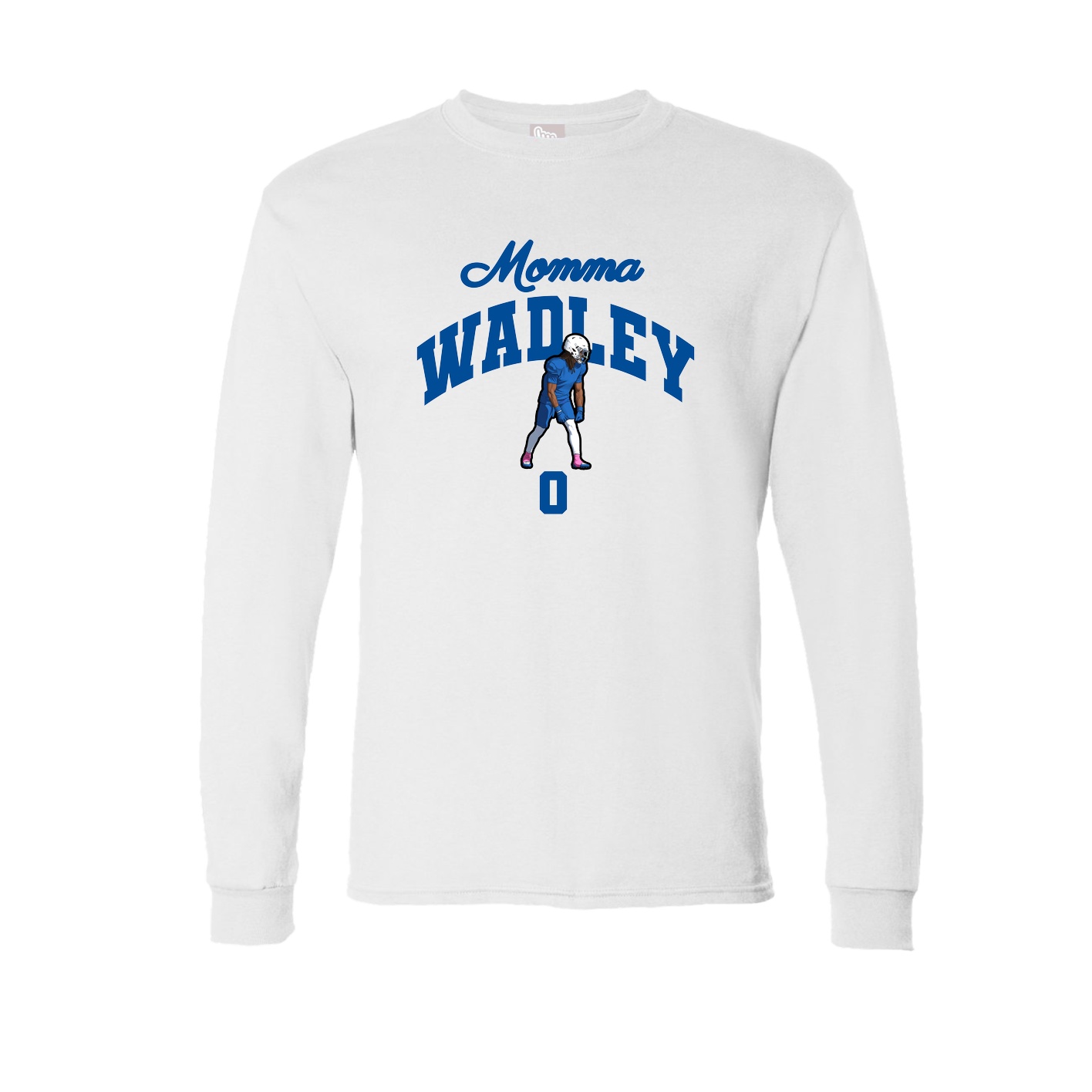 Long Sleeve Tee — Mothers Day Arch in White