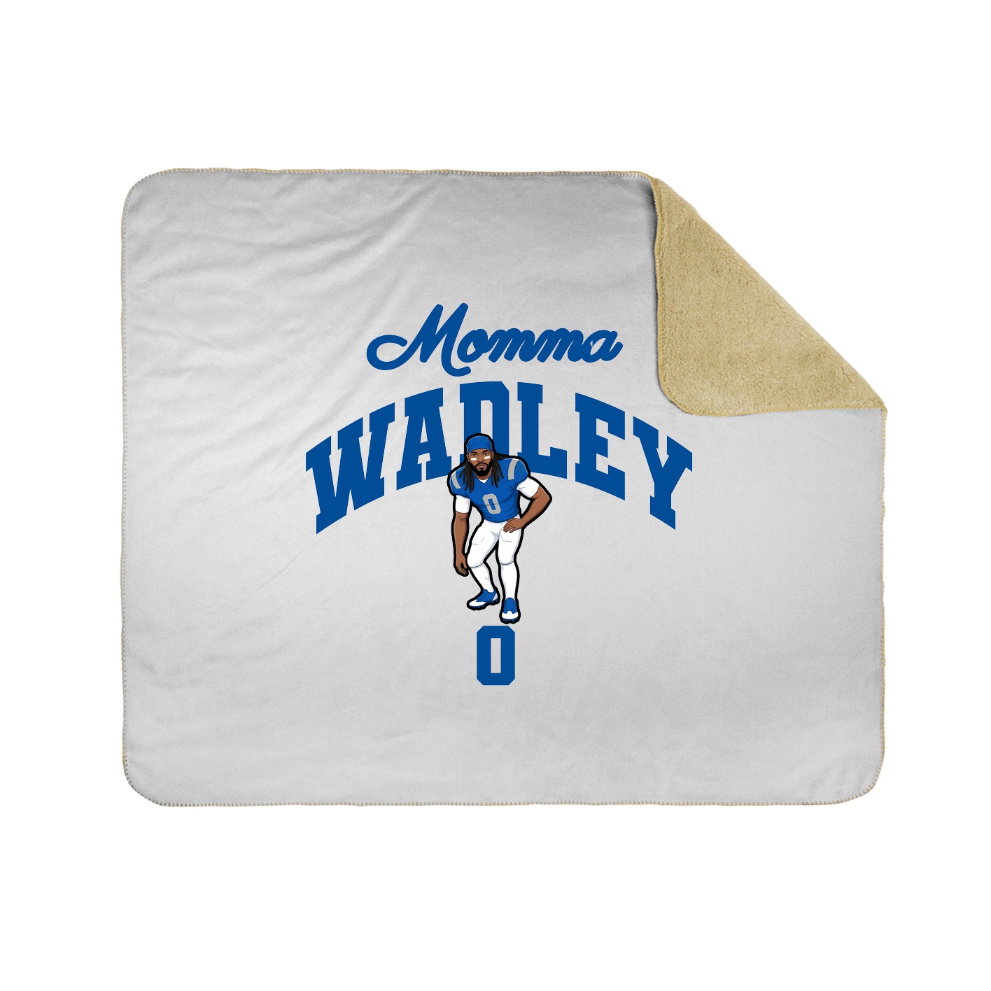 Throw Blanket — Mothers Day Arch in White