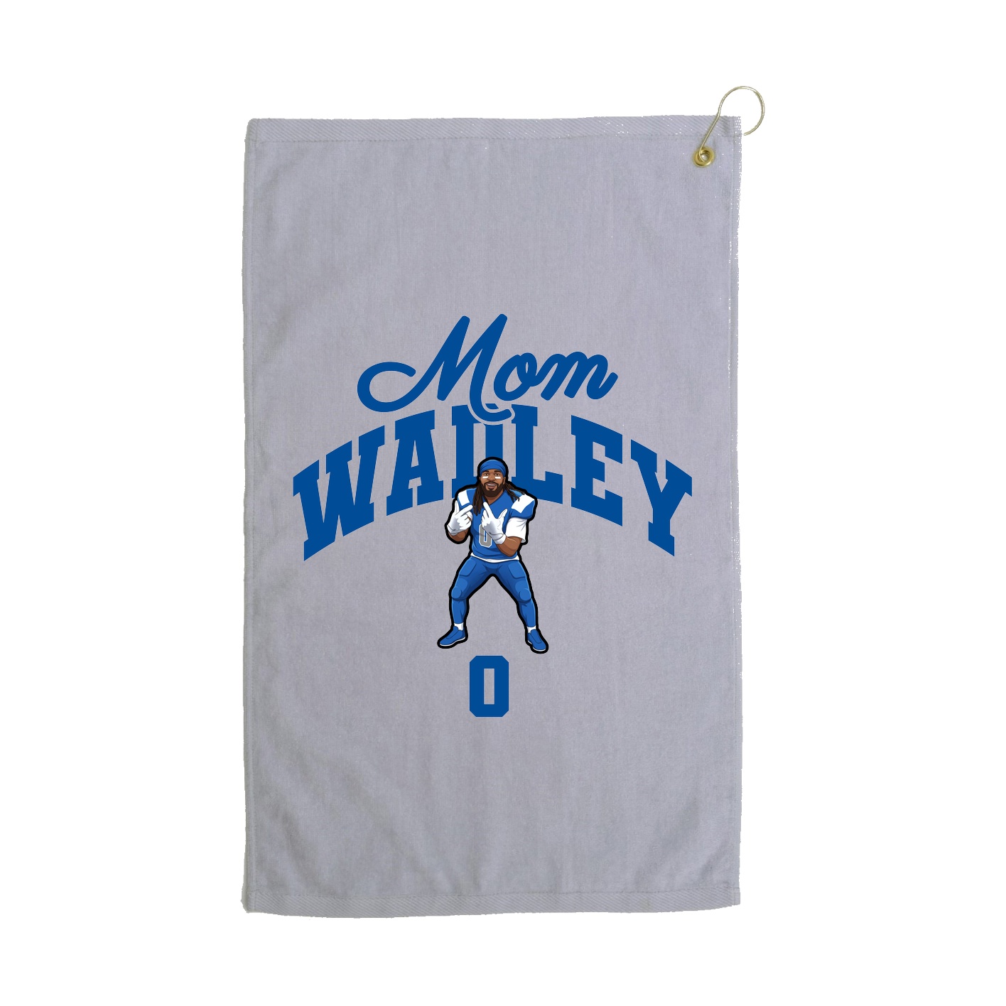 Golf Towel — Mothers Day Arch in Grey